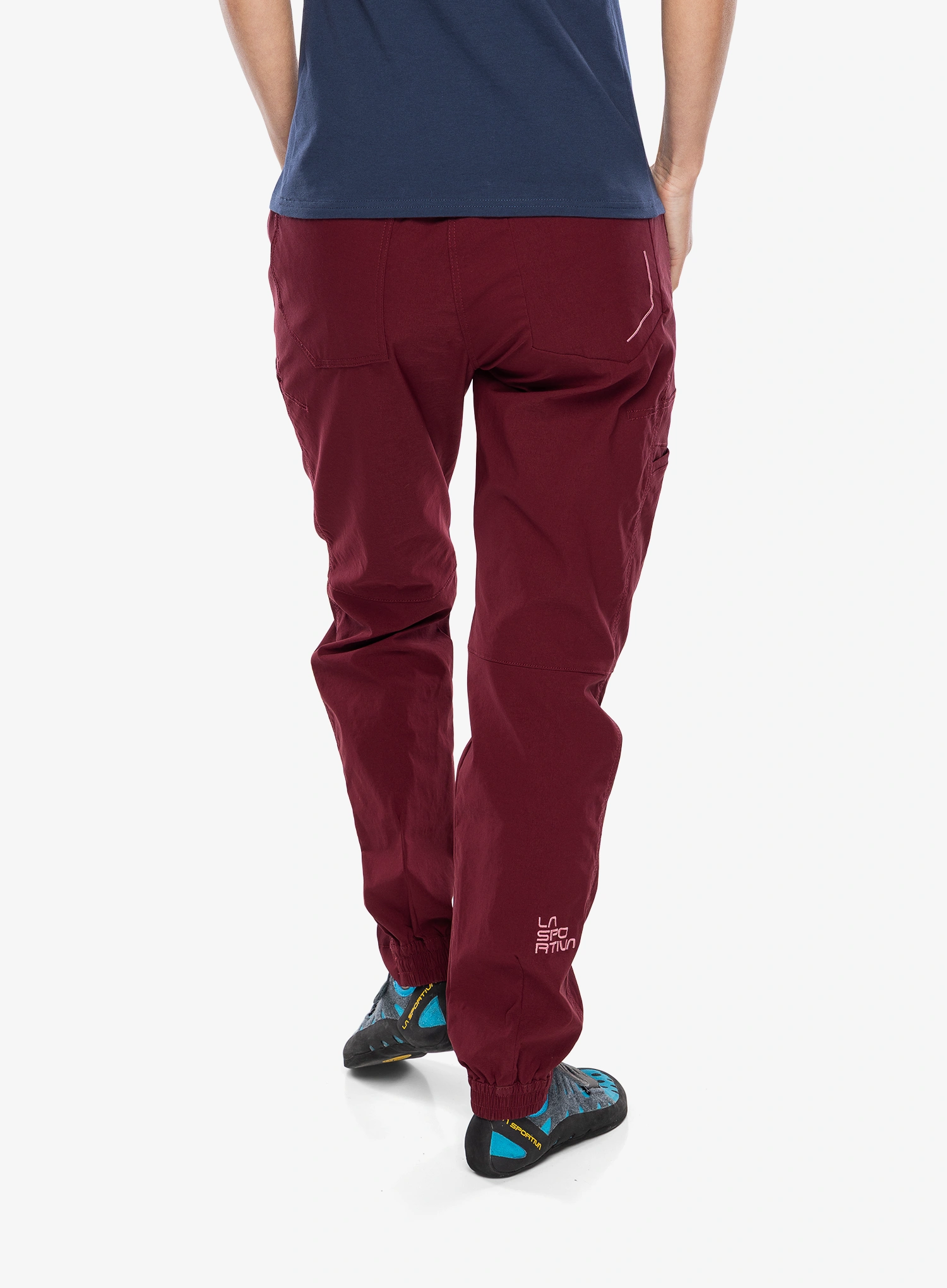 Lezecké kalhoty dámské La Sportiva Mantra Pant - redwood/rosebay