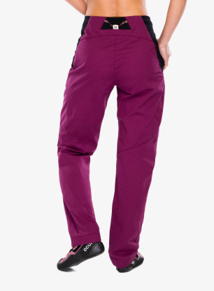 Lezecké kalhoty dámské Montura Guna Pants - faded wine red