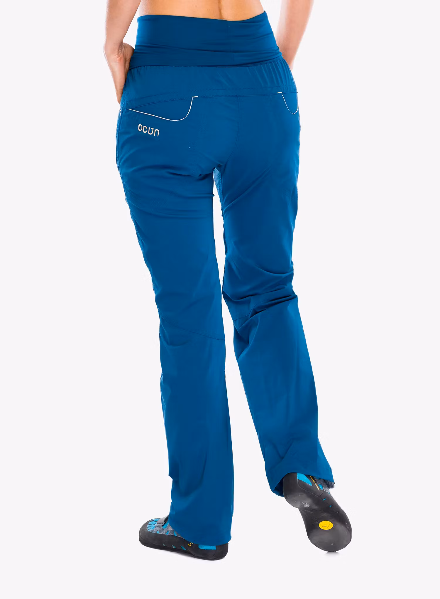 Lezecké kalhoty dámské Ocun Noya Eco Pants - blue opal