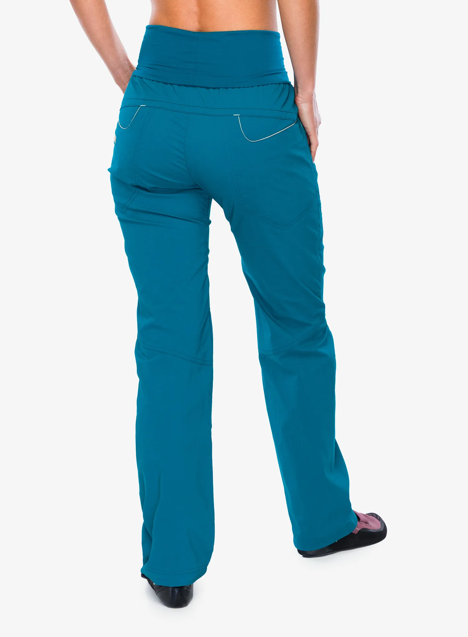 Lezecké kalhoty dámské Ocun Noya Eco Pants - turquoise deep lagoon