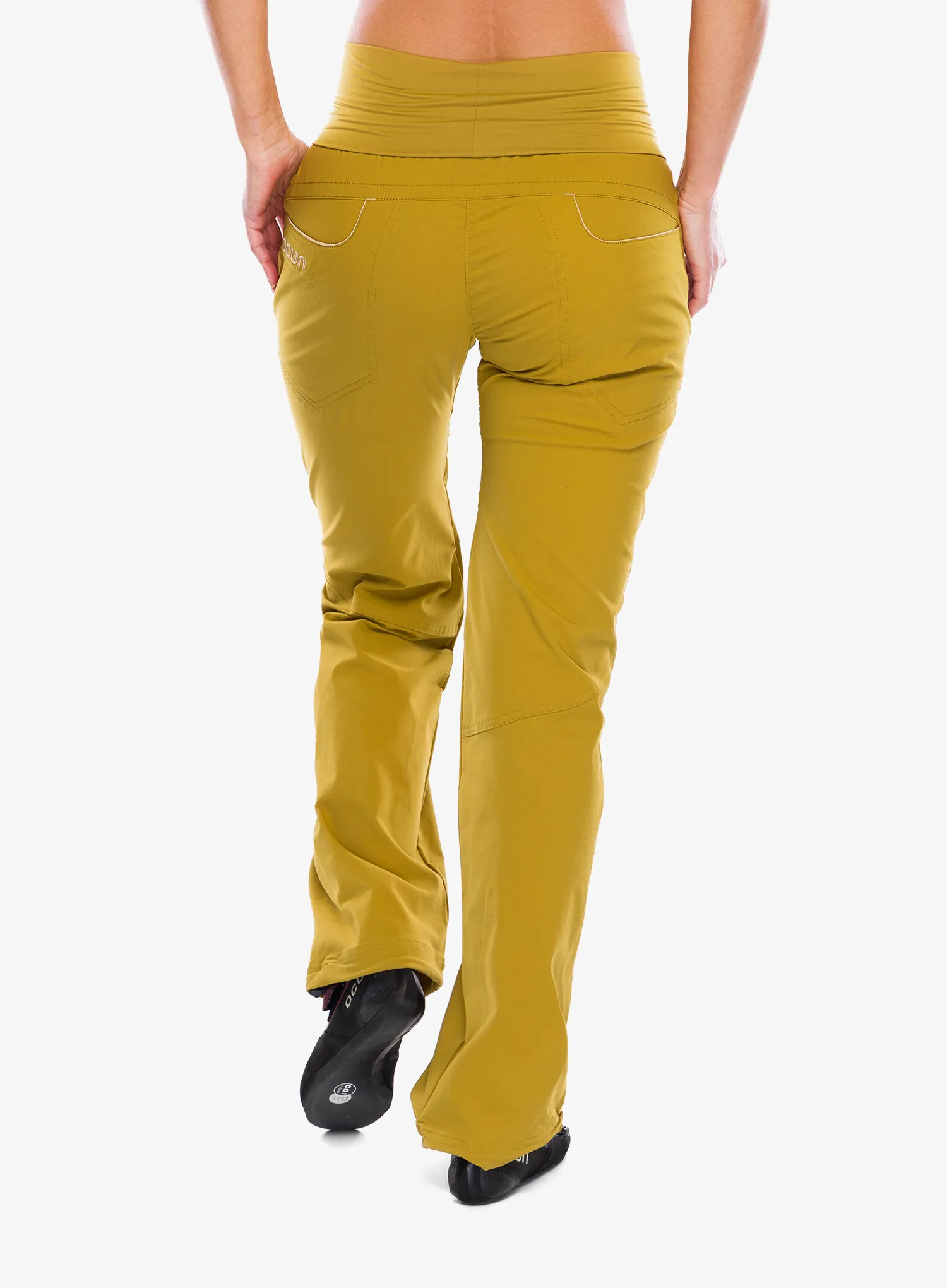 Lezecké kalhoty dámské Ocun Noya Pants - yellow dried tobacco