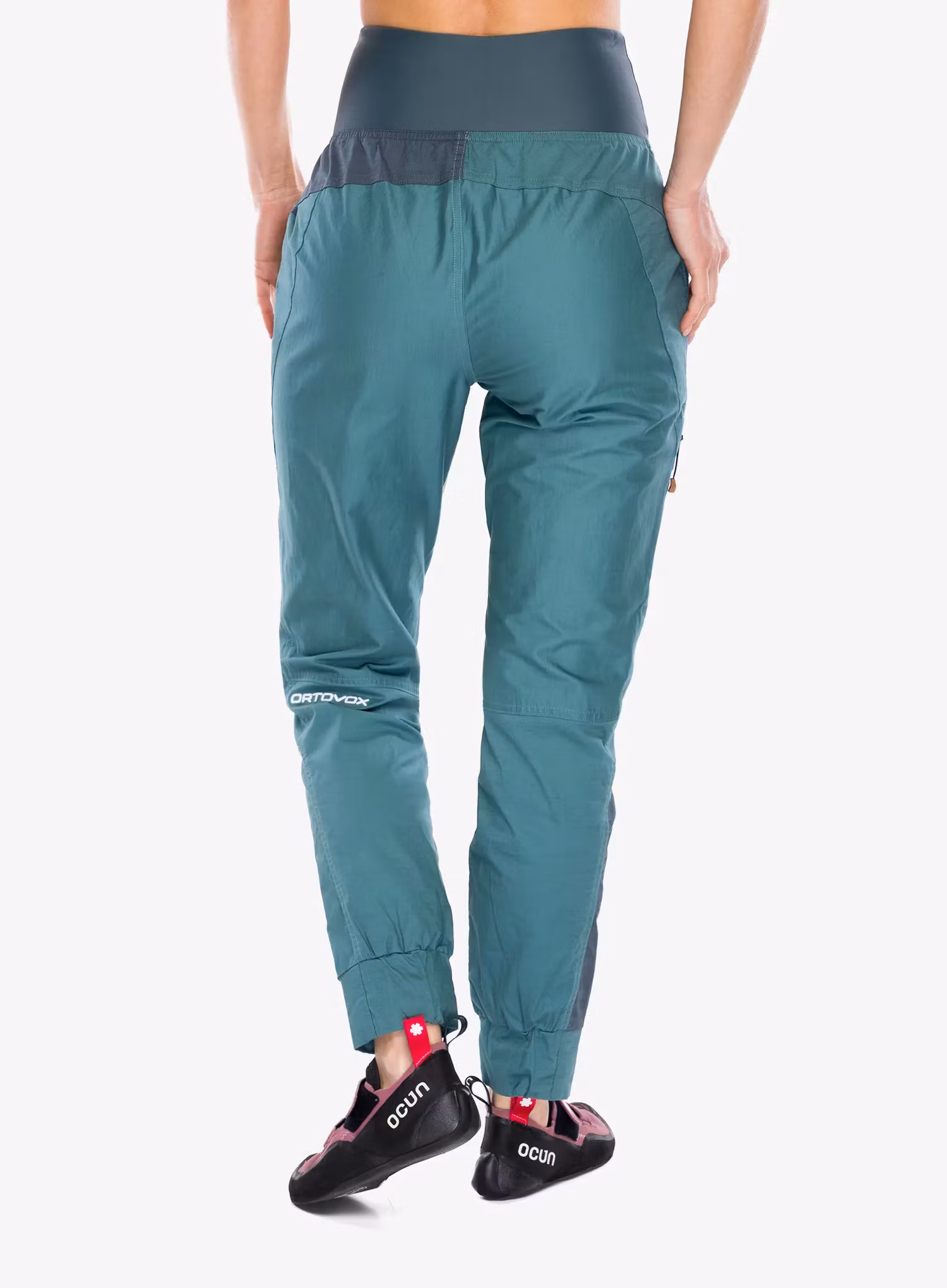 Lezecké kalhoty dámské Ortovox Valbon Pants - arctic grey