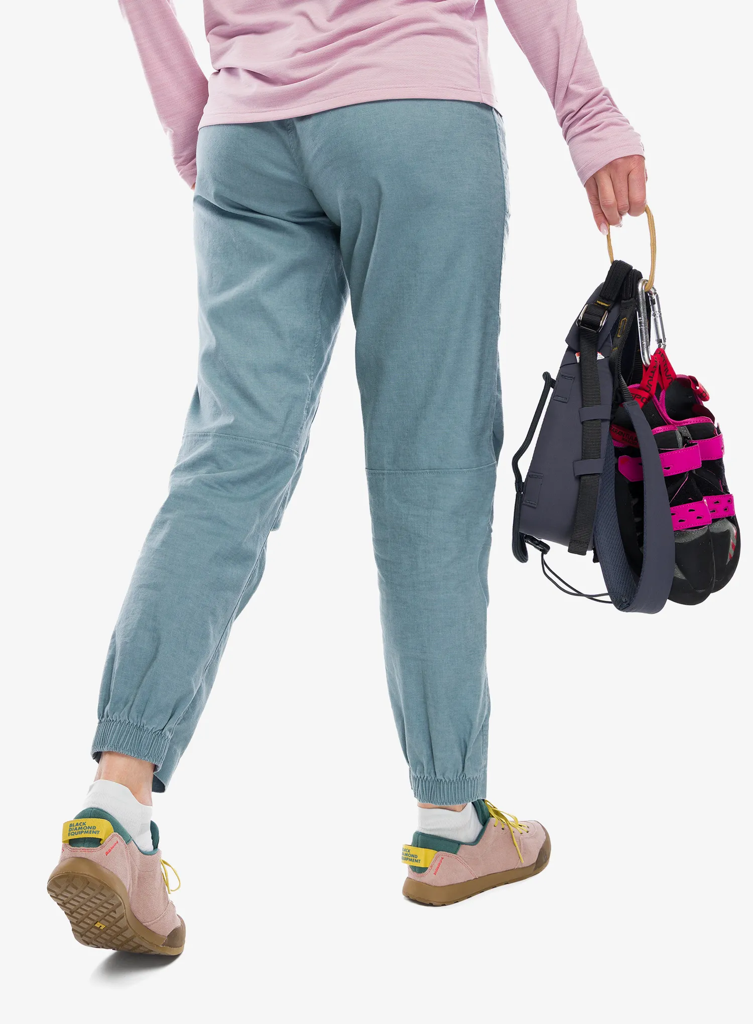 Lezecké kalhoty dámské Patagonia Hampi Rock Pants - blue sage
