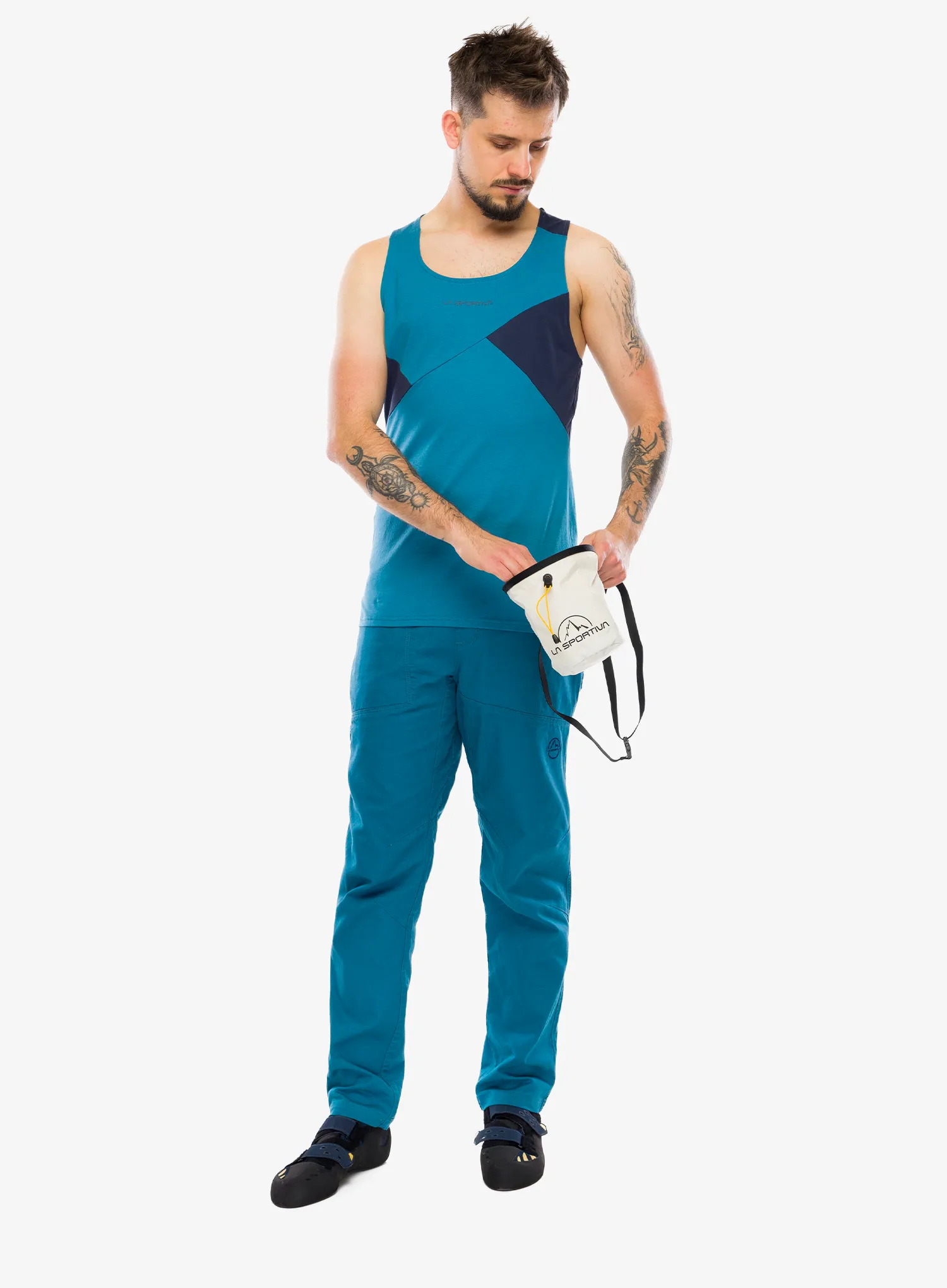 Lezecké kalhoty La Sportiva Bolt Pant - lake/night sky