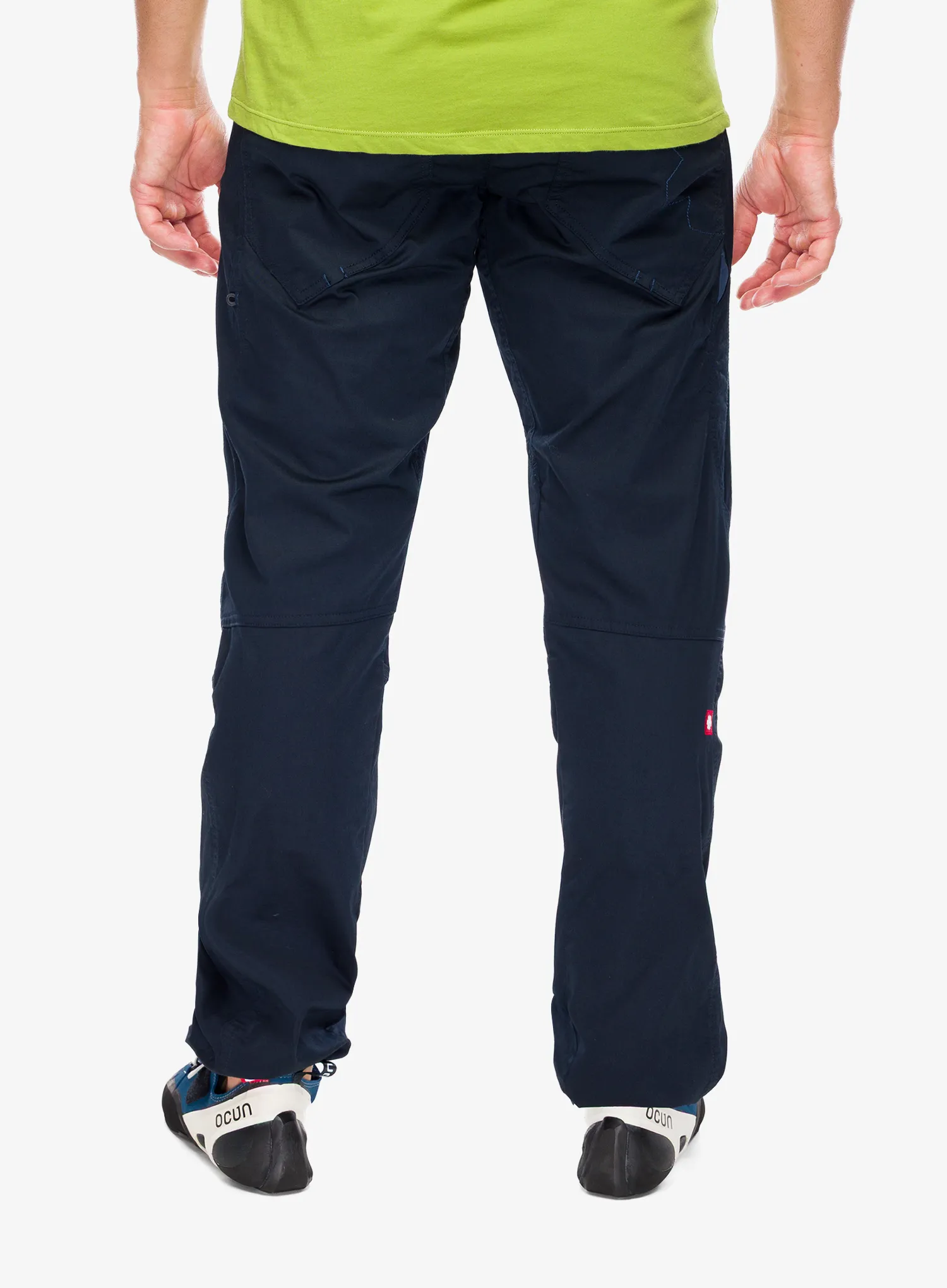 Lezecké kalhoty pánské Ocun Drago Organic Pants - anthracite dark navy