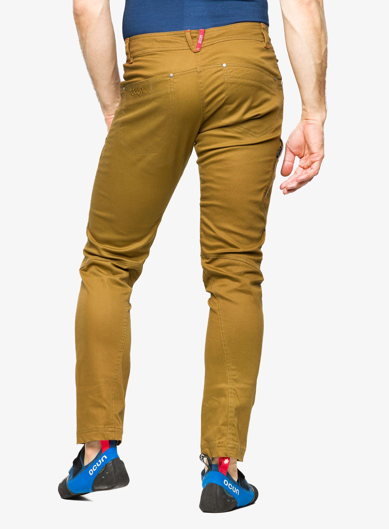 Lezecké kalhoty Ocun Cronos Pants - brown breen