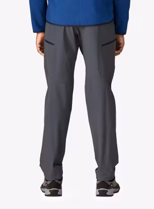Lezecké kalhoty Patagonia Free Wall Pants - smolder blue