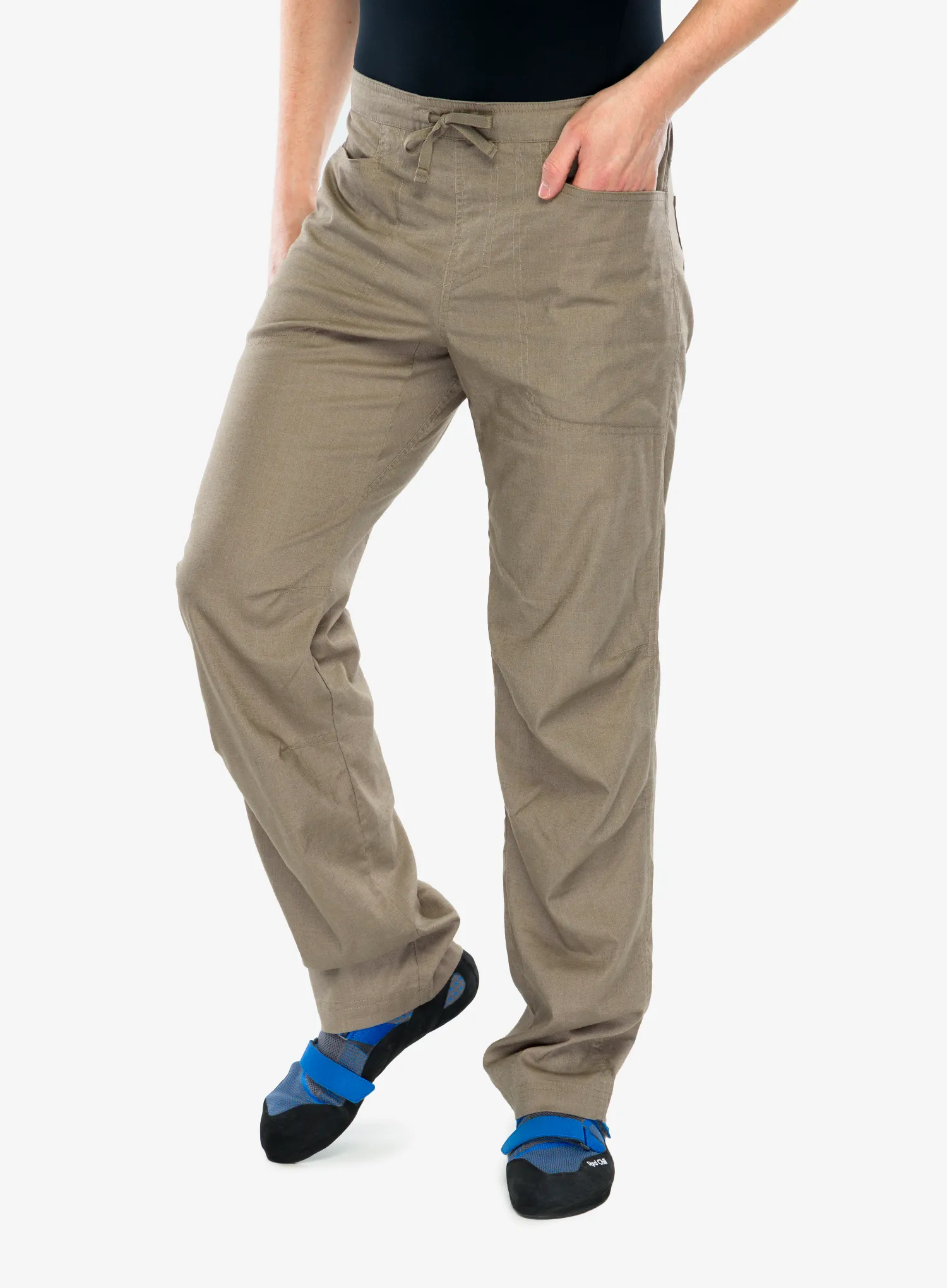 Lezecké kalhoty Patagonia Hampi Rock Pants - wing grey