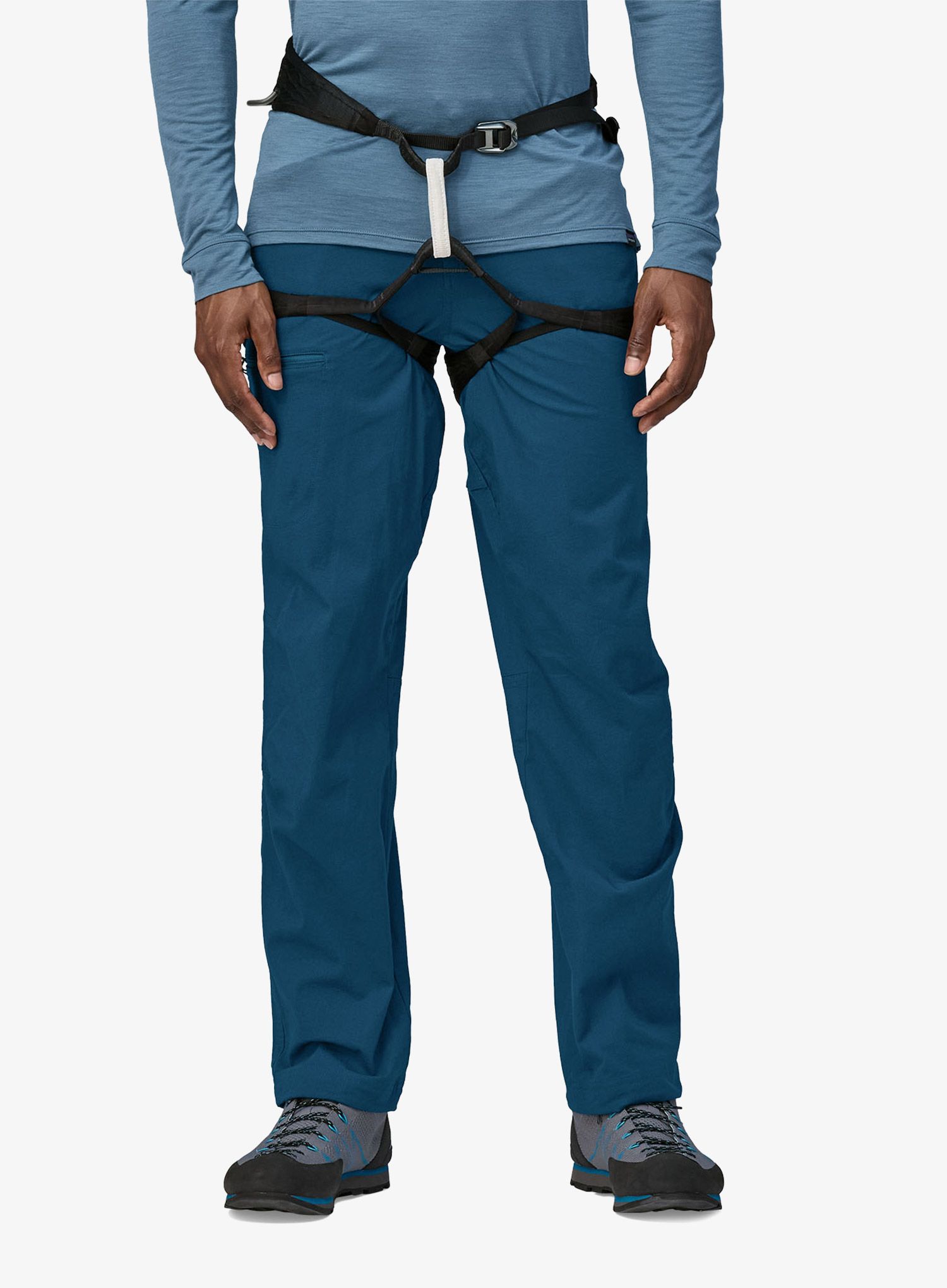 Lezecké kalhoty Patagonia Venga Rock Pants - lagom blue