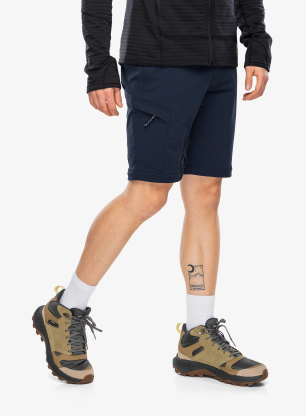 Kalhoty s odepínacími nohavicemi Mammut Runbold IV Zip Off Pants - marine