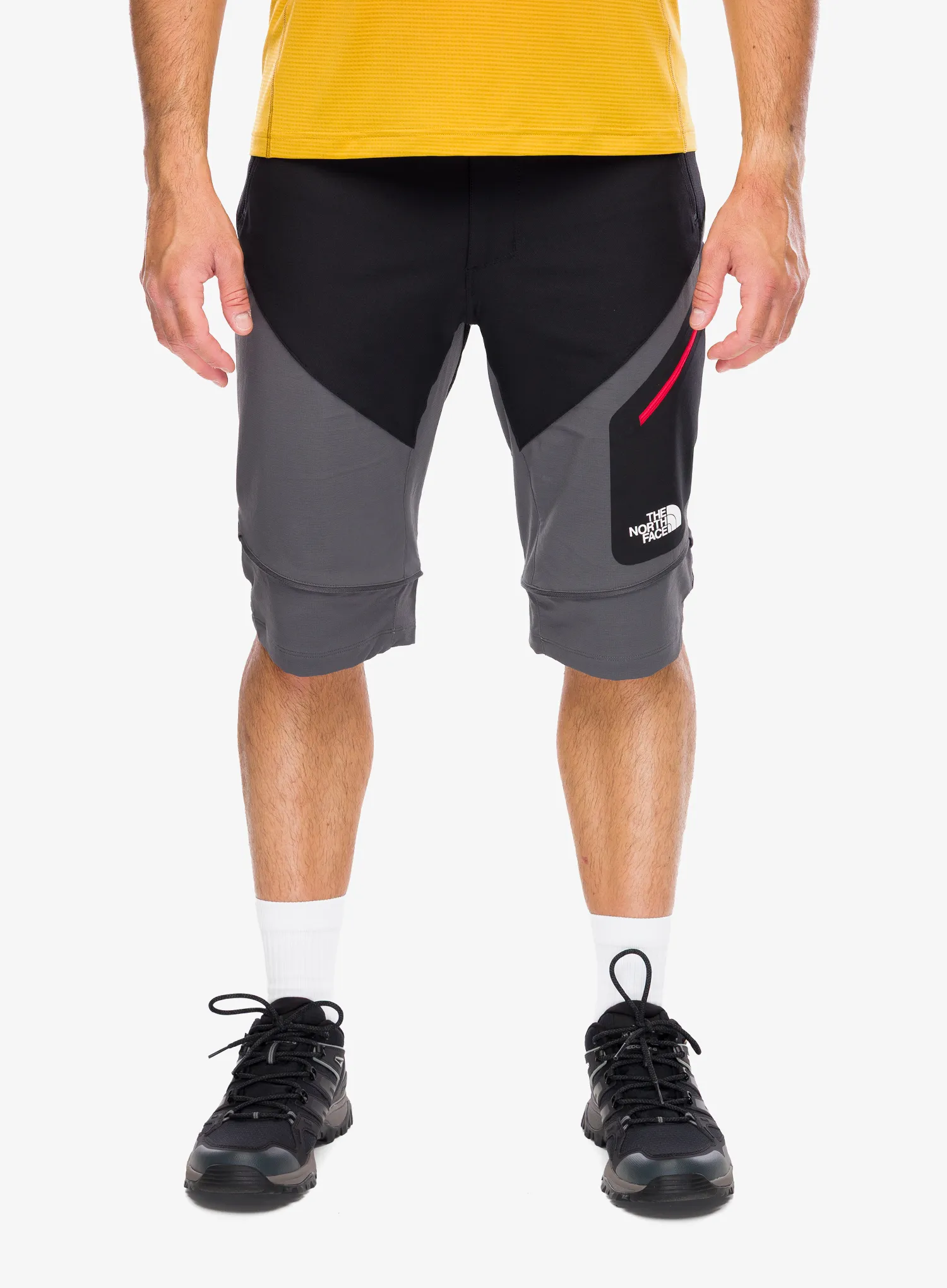 Kalhoty s odepínacími nohavicemi The North Face Stolemberg Convertible Slim Tapered Pant - anthracite grey/tnf black