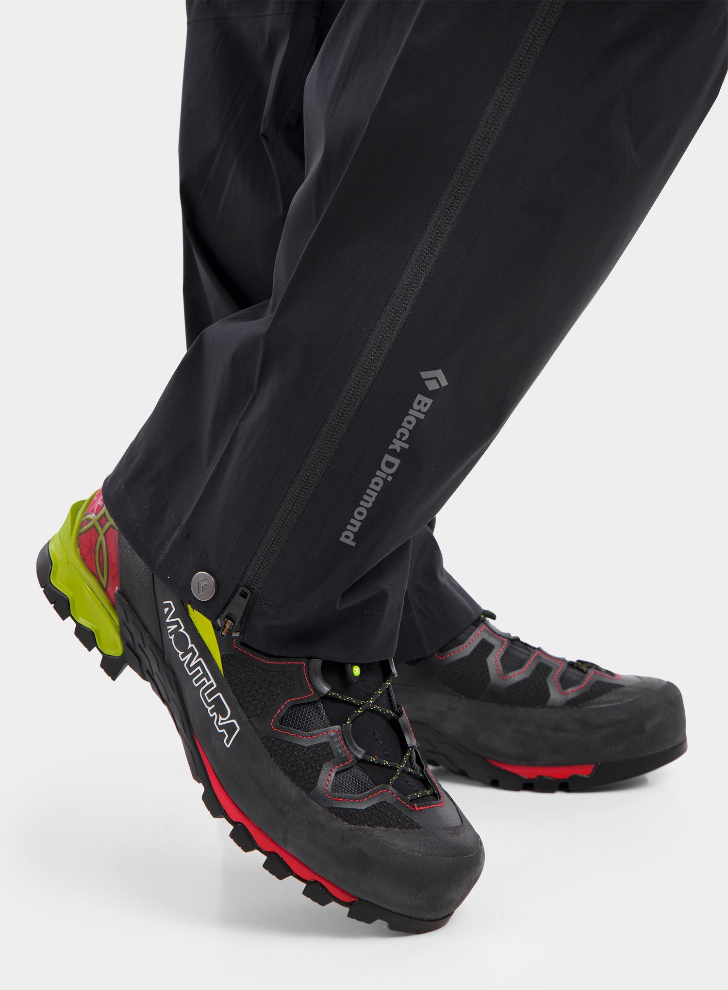 Kalhoty Black Diamond StormLine Stretch Rain Pants - black