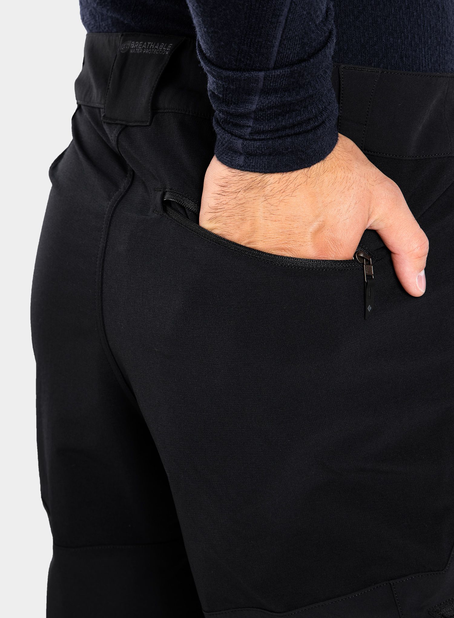Softshellové kalhoty Black Diamond Swift Pants - black