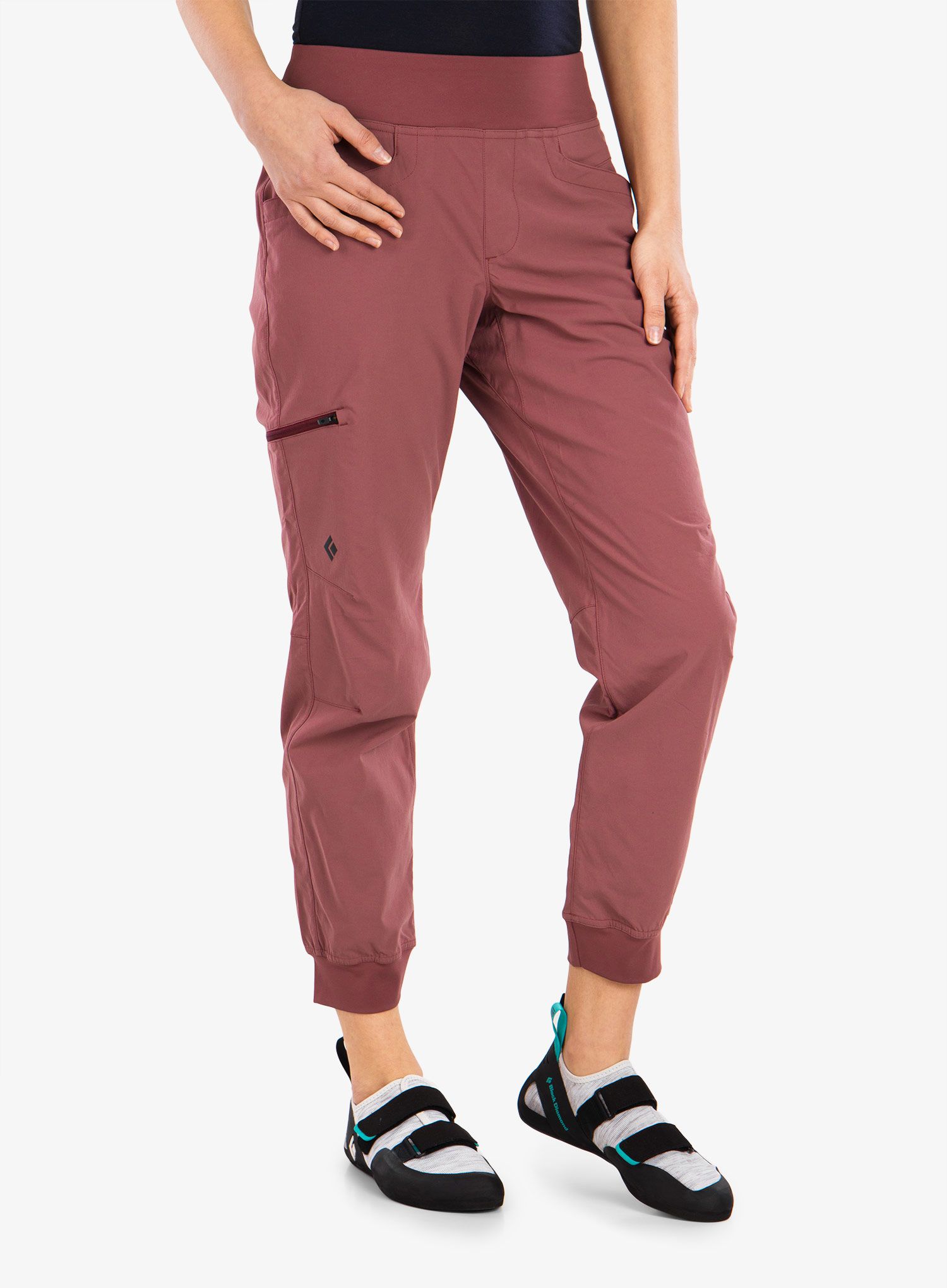 Dámské kalhoty Black Diamond Technician Jogger Pants - cherrywood