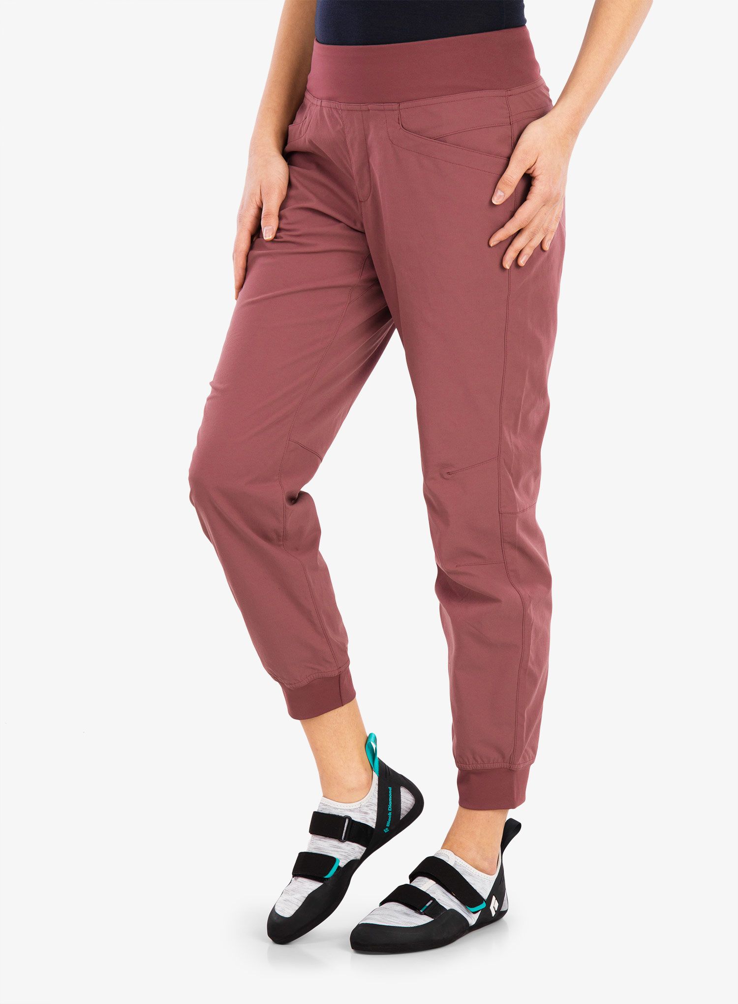 Dámské kalhoty Black Diamond Technician Jogger Pants - cherrywood