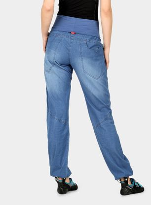 Dámské lezecké kalhoty Ocun Noya Jeans - middle blue