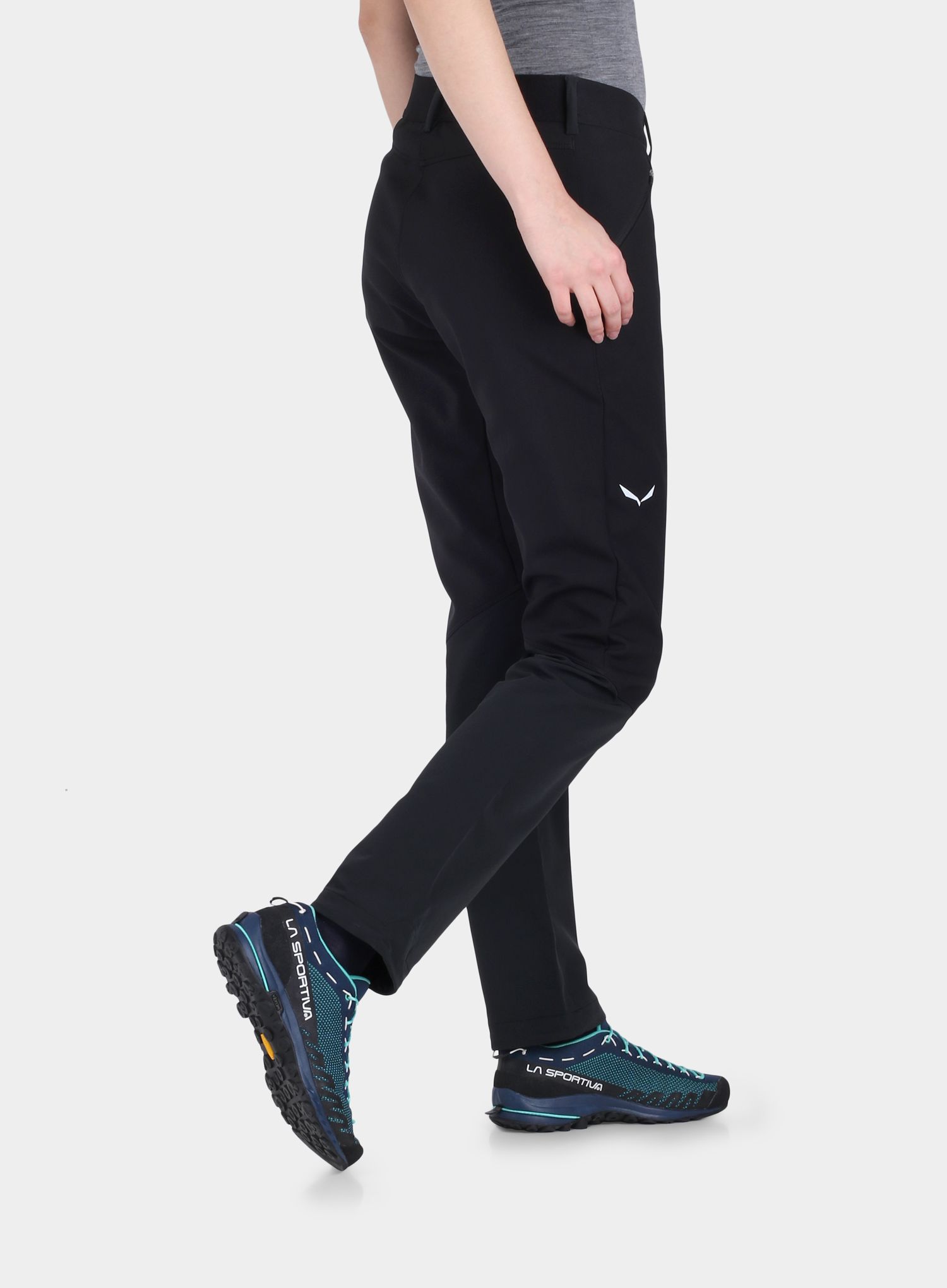 Dámské trekingové kalhoty Salewa Dolomia Pant - black out