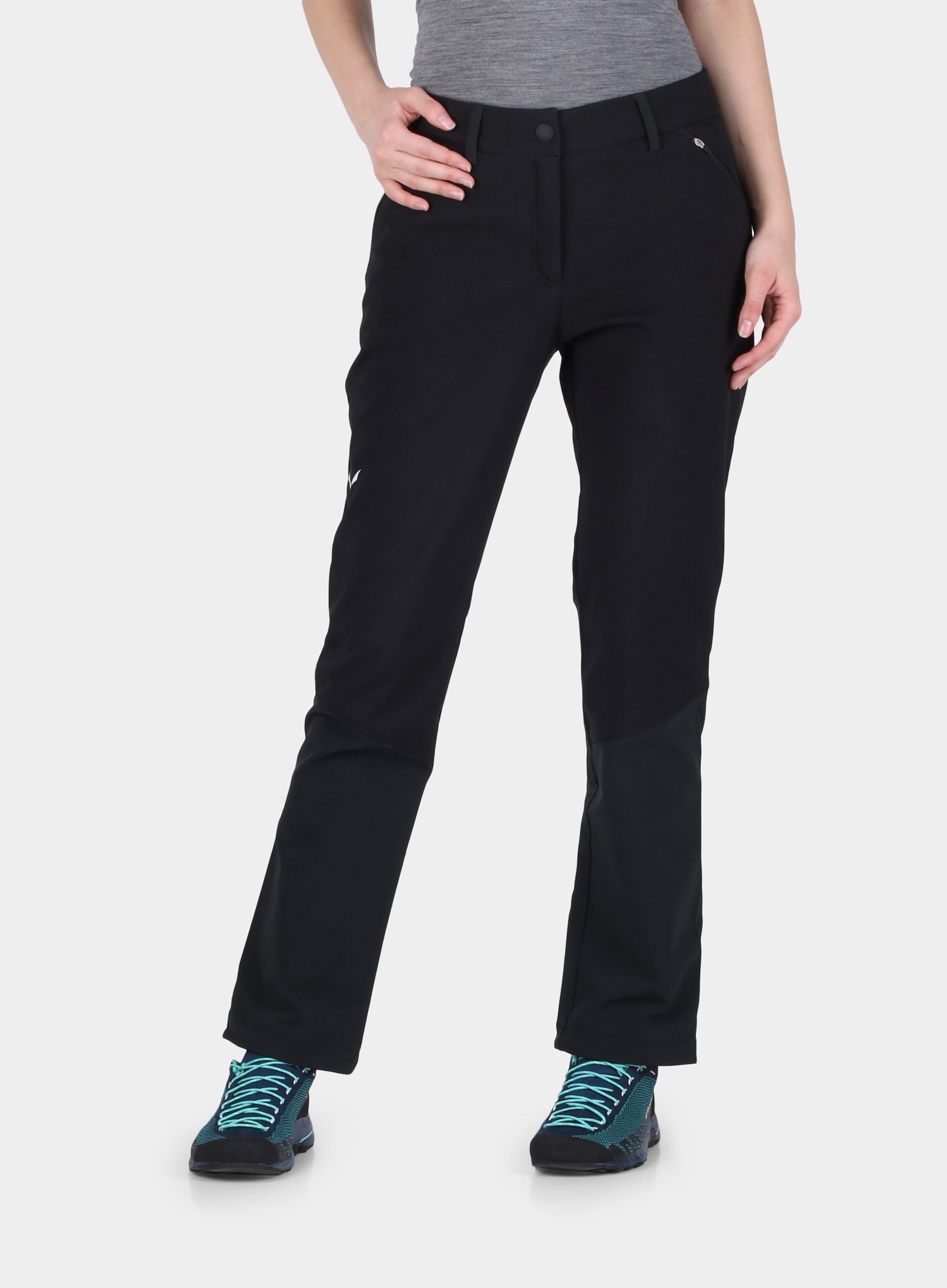 Dámské trekingové kalhoty Salewa Dolomia Pant - black out