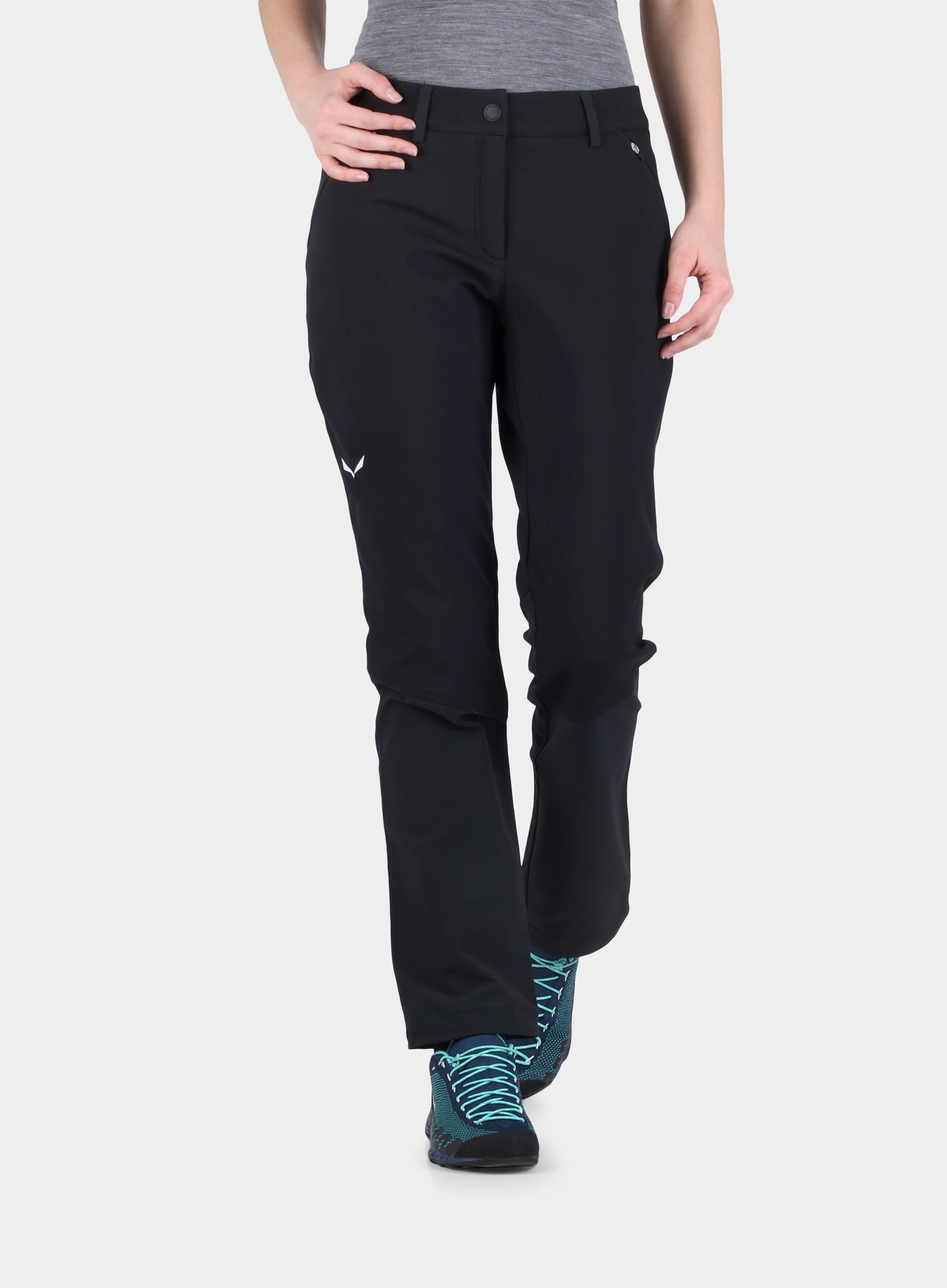 Dámské trekingové kalhoty Salewa Dolomia Pant - black out