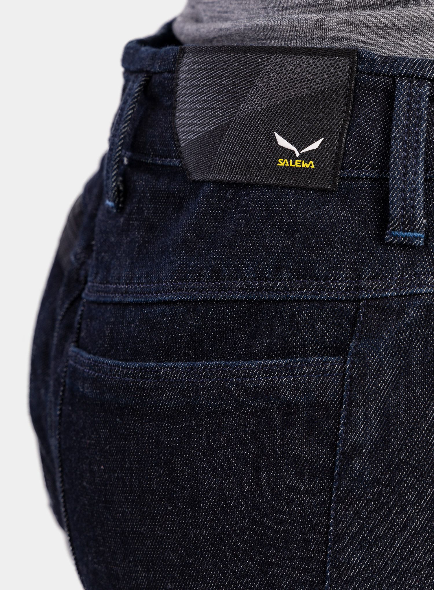 Dámské kalhoty Salewa Pez Alpine Wool Pant - blue jeans