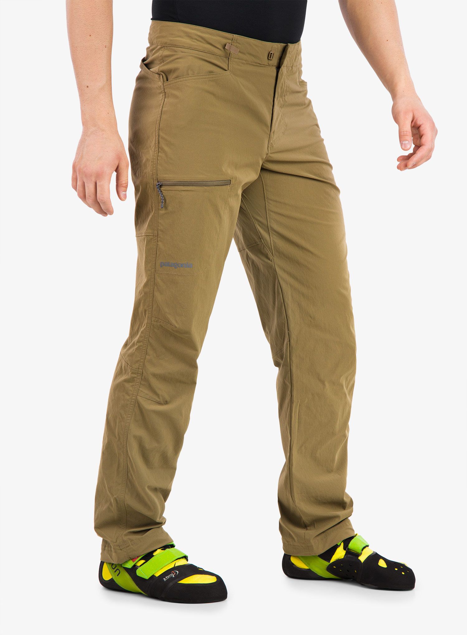 Lezecké kalhoty Patagonia RPS Rock Pants - dark ash