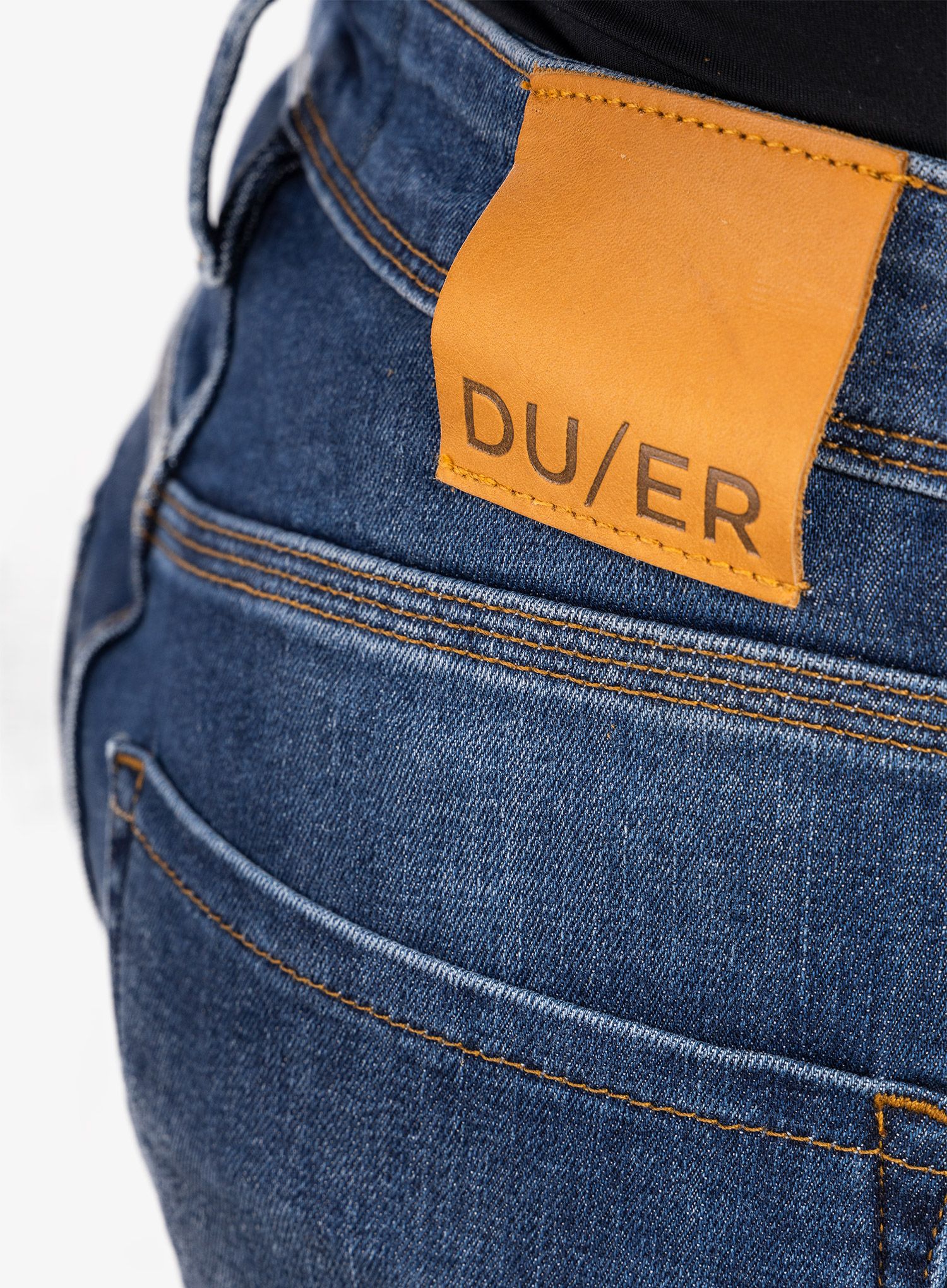 Kalhoty DUER Performance Denim Relaxed Taper - galactic