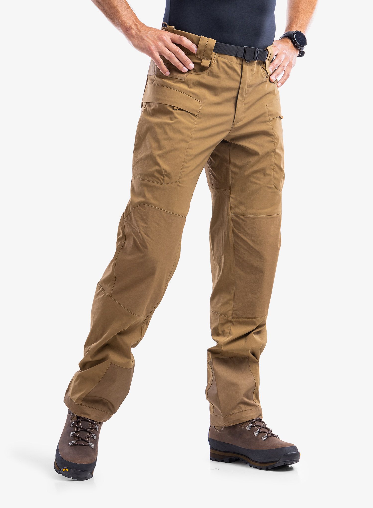 Softshellové kalhoty Helikon-Tex Blizzard - Stormstretch - coyote