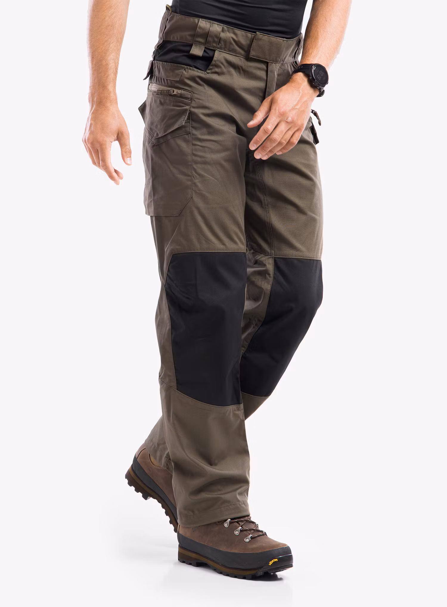 Turistické kalhoty Helikon-Tex Pilgrim - taiga green/black