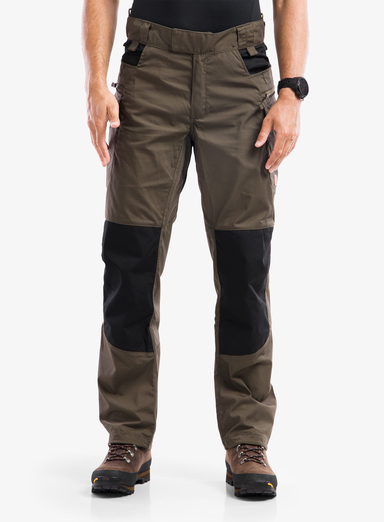 Turistické kalhoty Helikon-Tex Pilgrim - taiga green/black