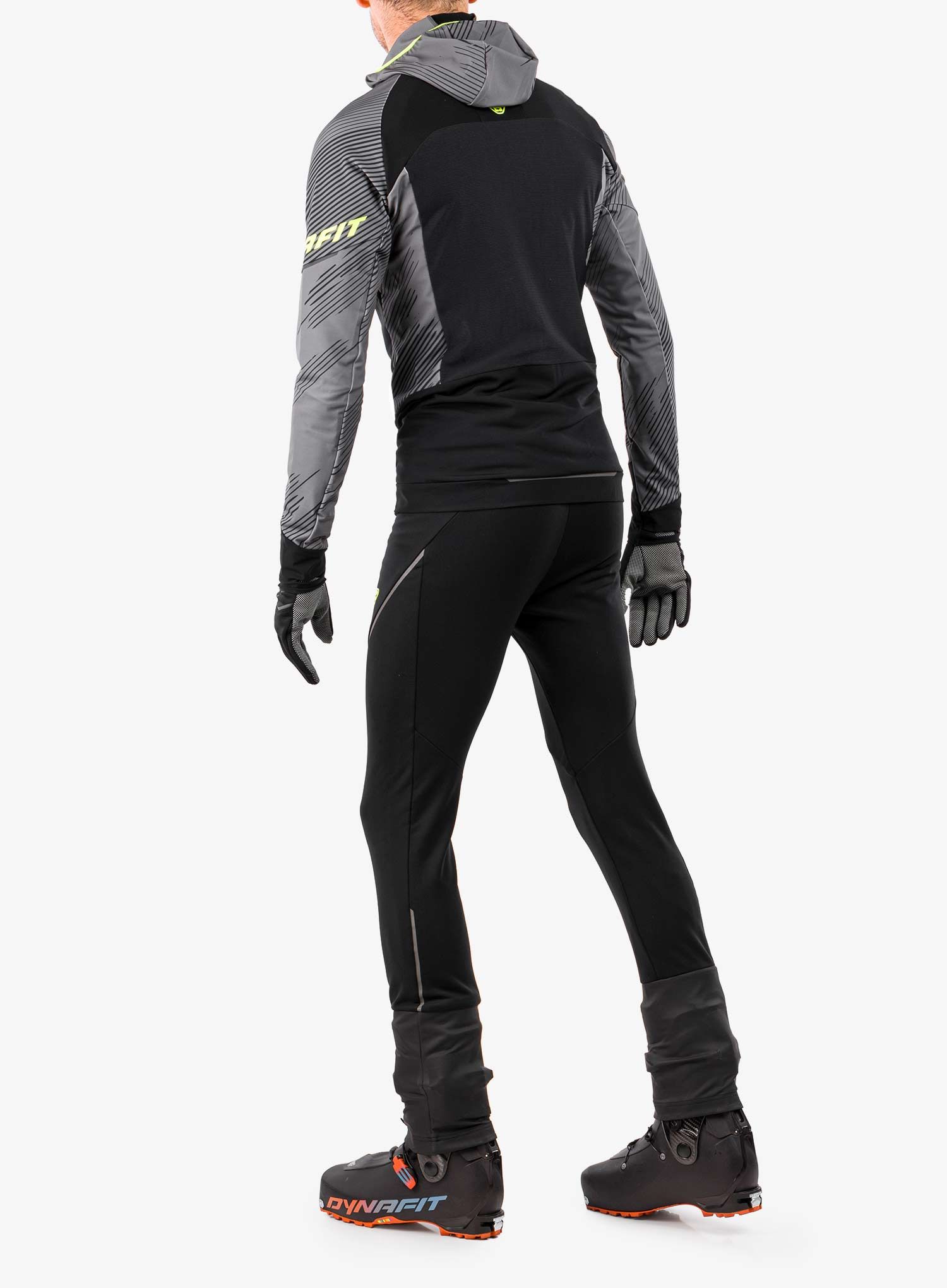 Skialpové kalhoty Dynafit Mezzalama Race 2 Pant - black/lime