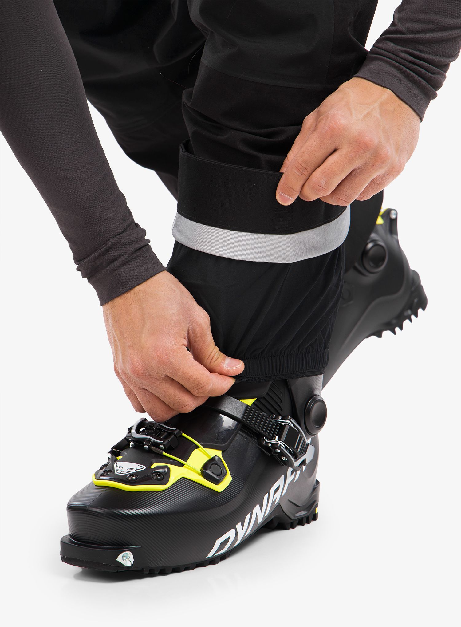 Skialpové kalhoty Salewa Sella 3L PTX Responsive Pant - black