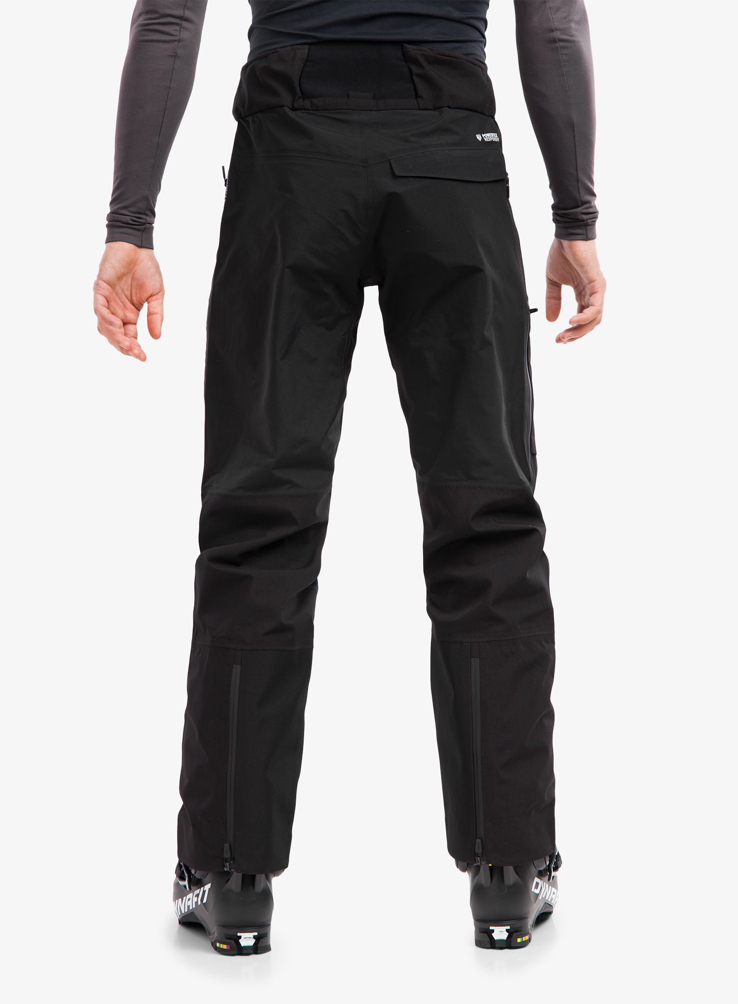 Skialpové kalhoty Salewa Sella 3L PTX Responsive Pant - black