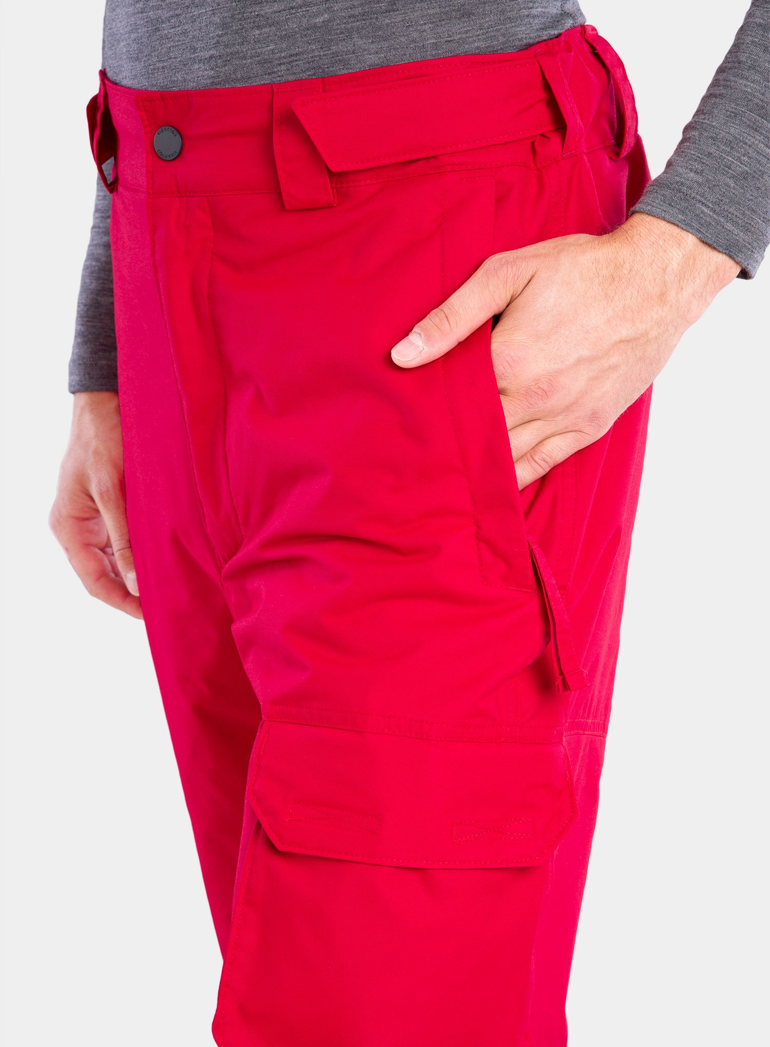 Lyžařské kalhoty Columbia Hero Snow Pant - mountain red