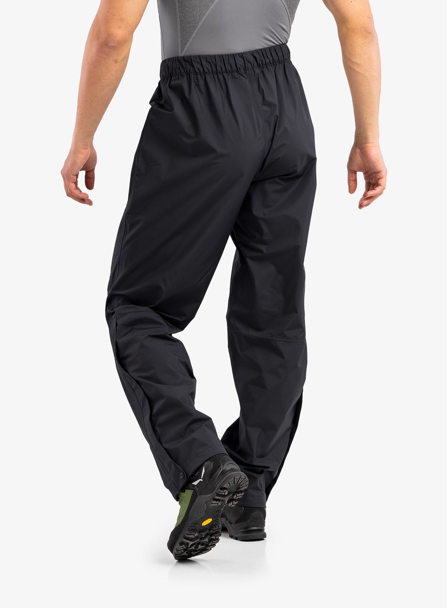 Nepromokavé kalhoty Rab Downpour Eco Pants - black