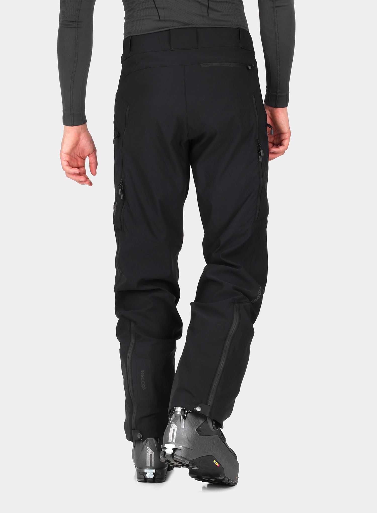 Skialpové kalhoty Black Diamond Dawn Patrol Pants - black