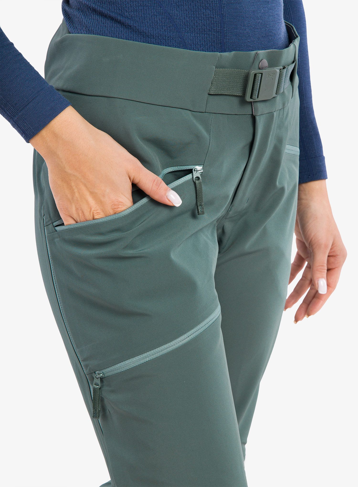 Dámské skialpové kalhoty Arcteryx Shashka Stretch Pant - muse
