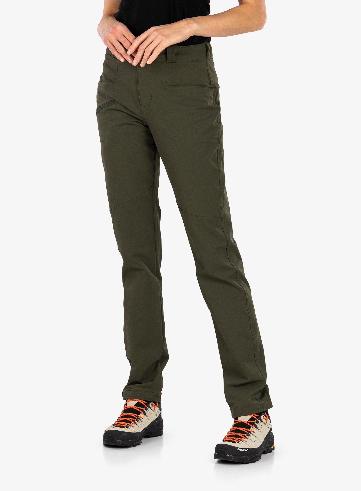 Dámské softshellové kalhoty Marmot Scree Pant - nori