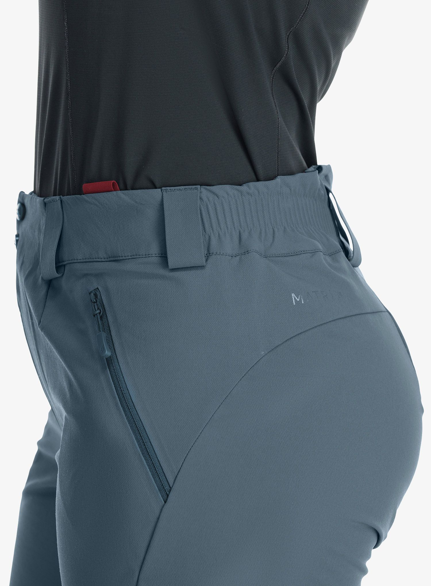 Dámské softshellové kalhoty Rab Ascendor AS Pants - orion blue