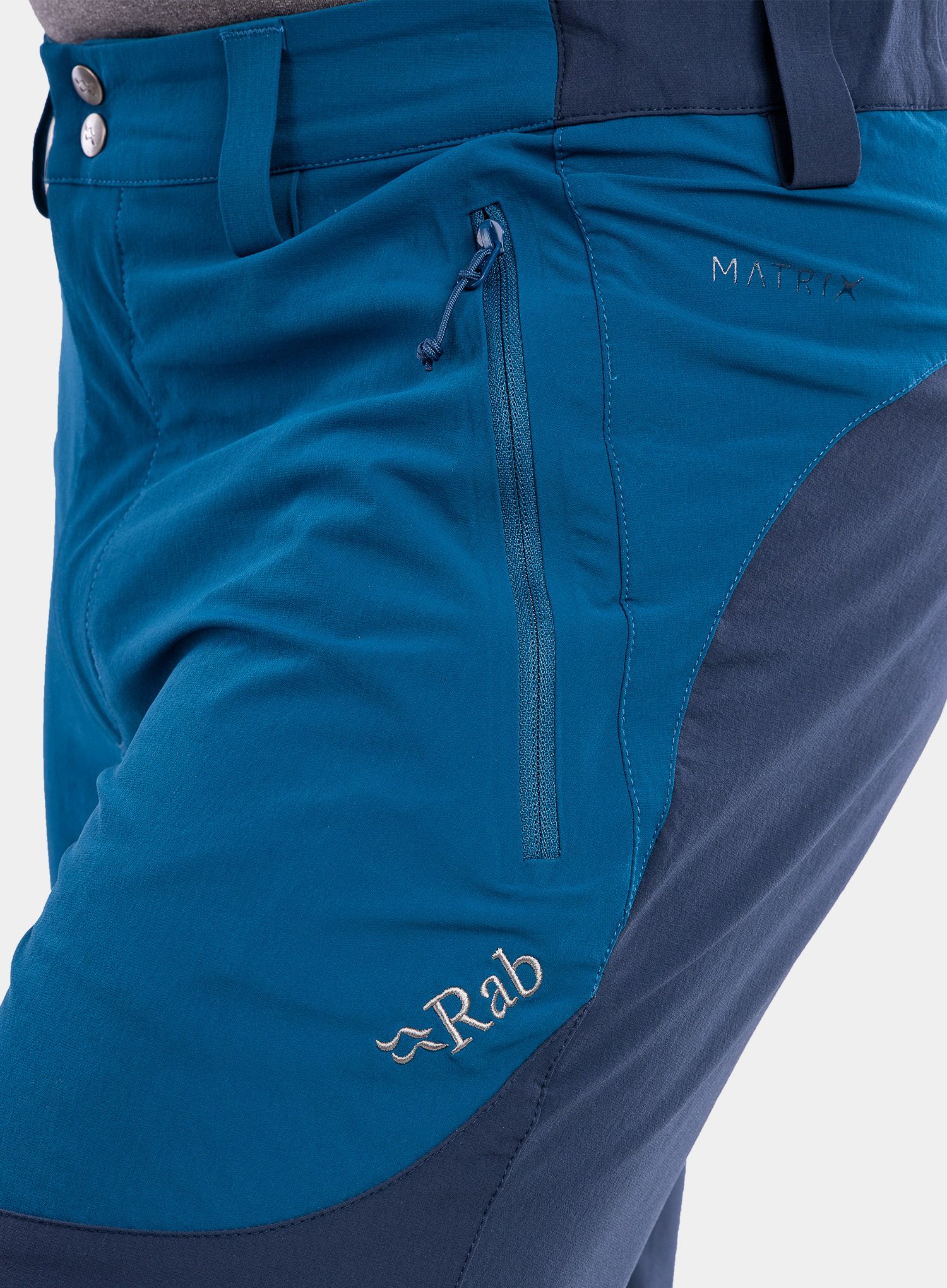 Softshellové kalhoty Rab Torque Mountain Pants - ink
