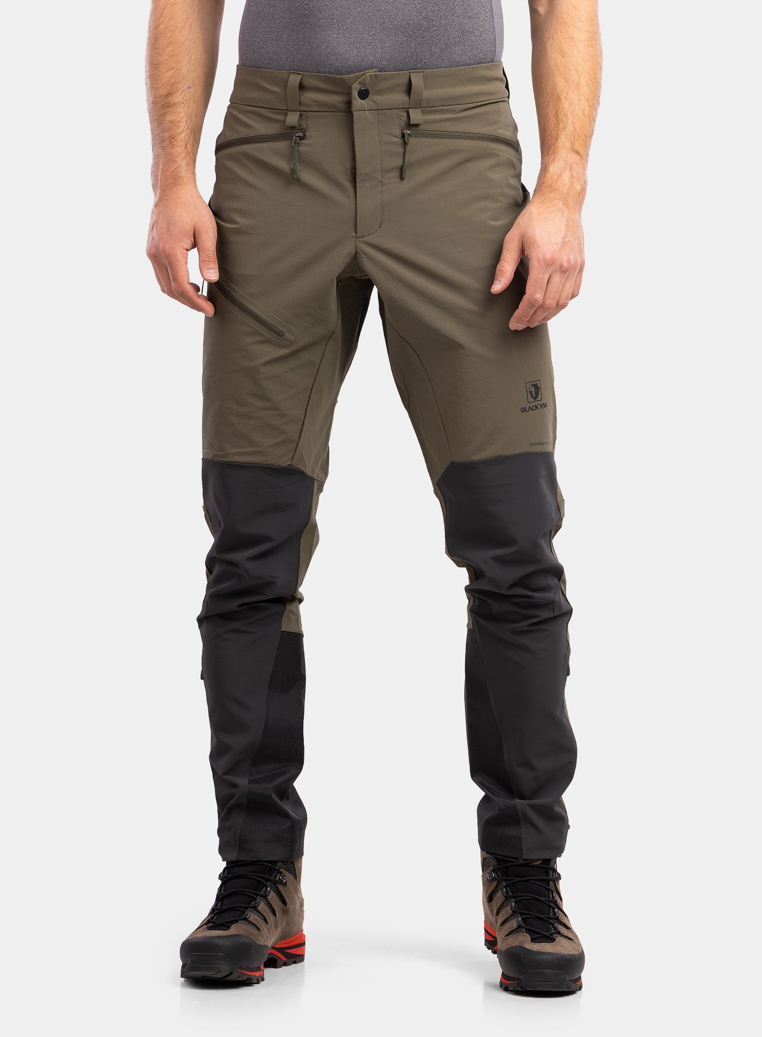 Trekové kalhoty BlackYak Aceh Pants - ivy green