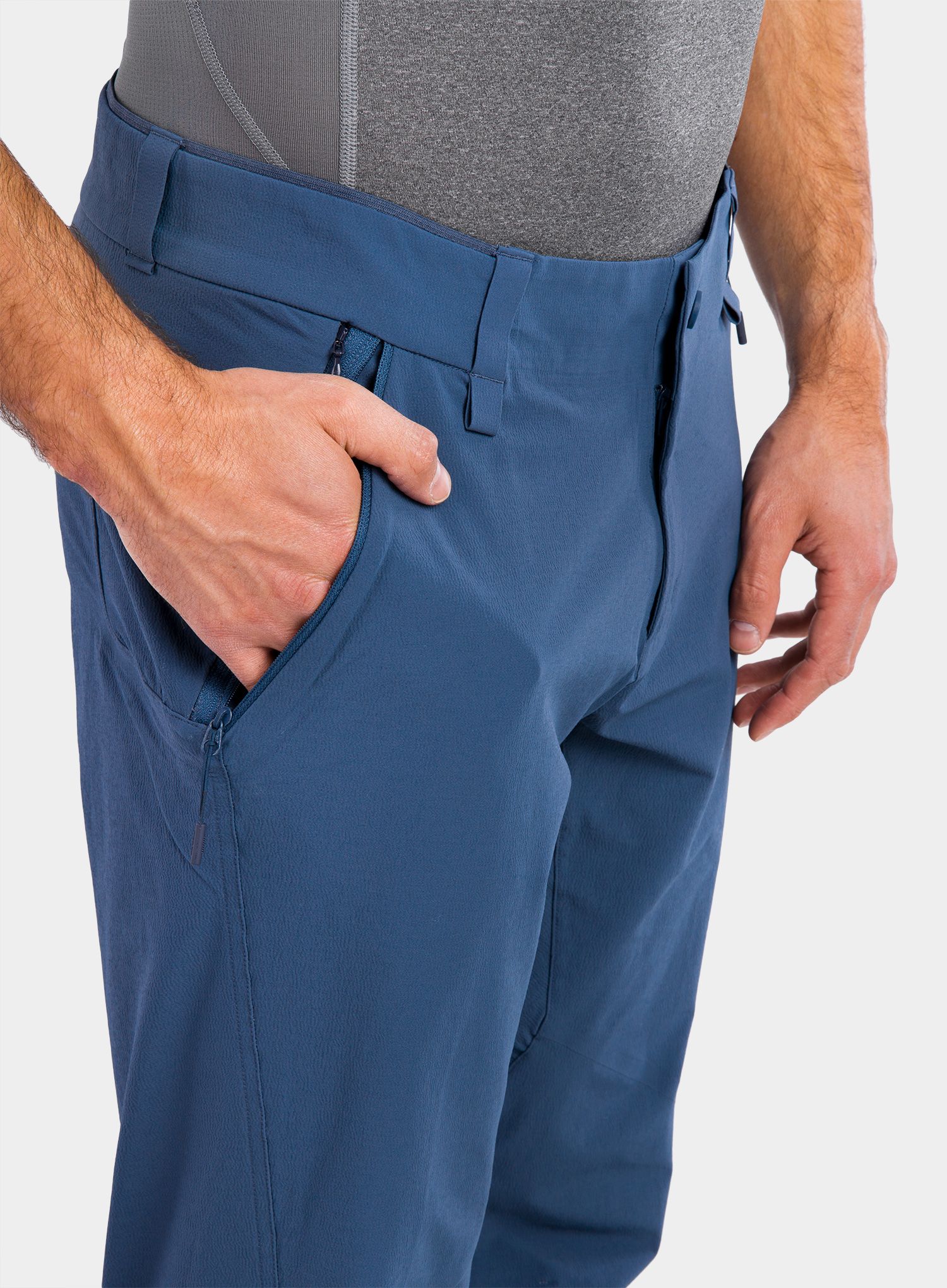 Turistické kalhoty BlackYak Terrena Pants - dark denim