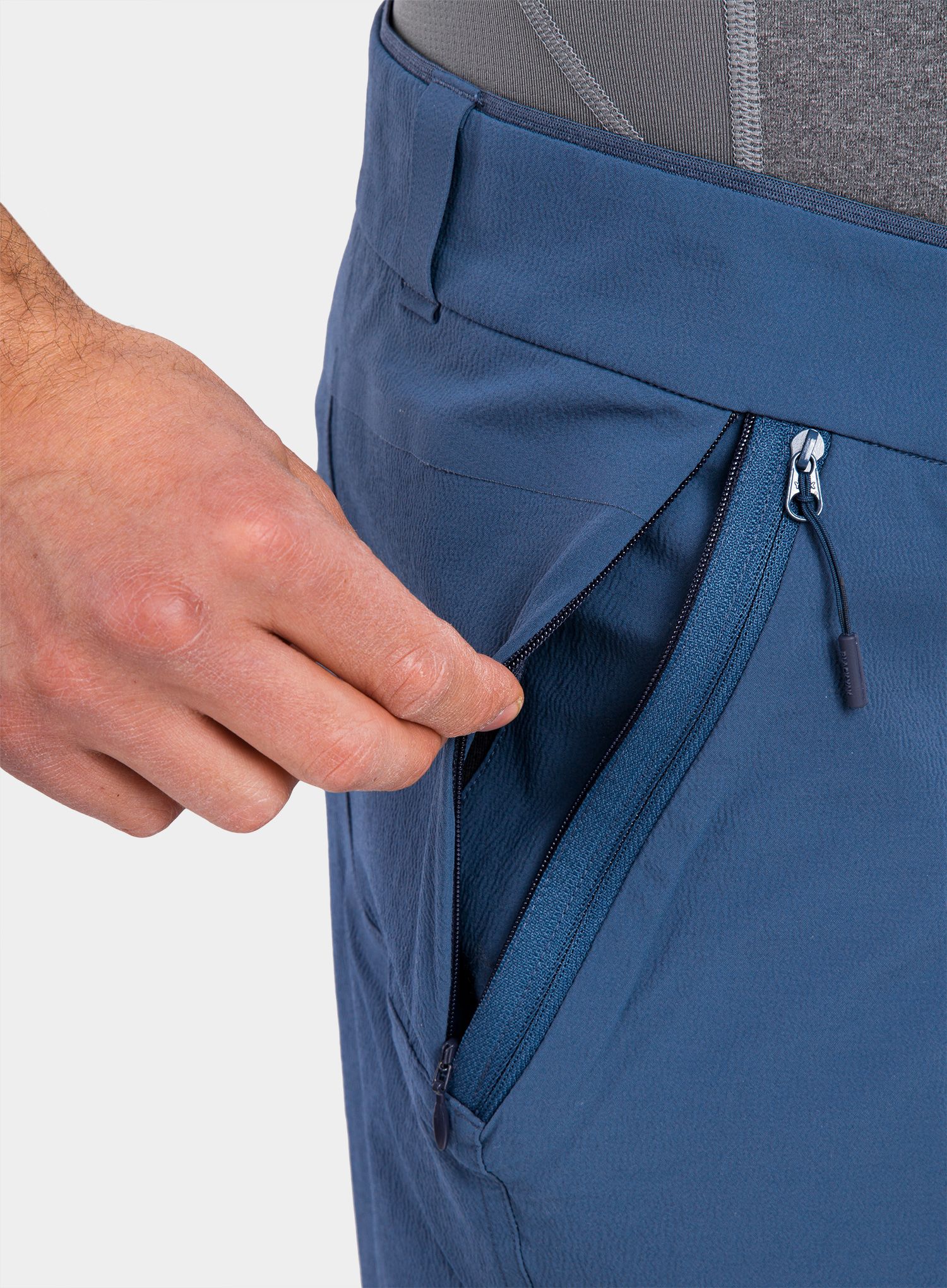 Turistické kalhoty BlackYak Terrena Pants - dark denim