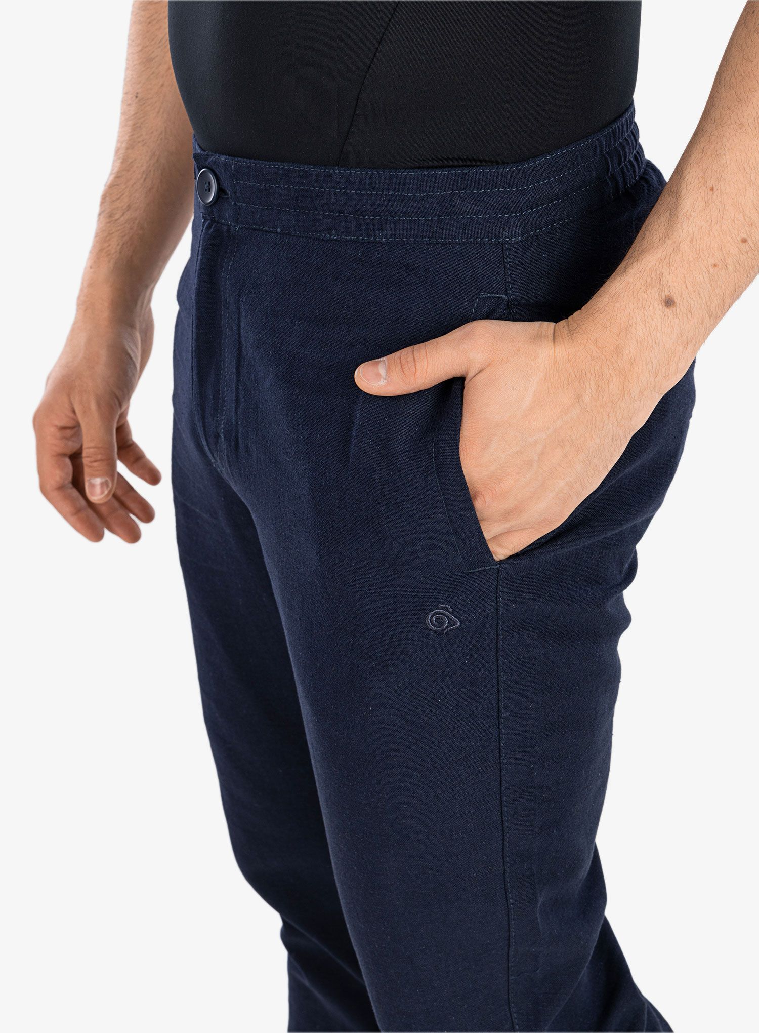 Turistické kalhoty Craghoppers NosiBotanical Buck Trouser - blue navy