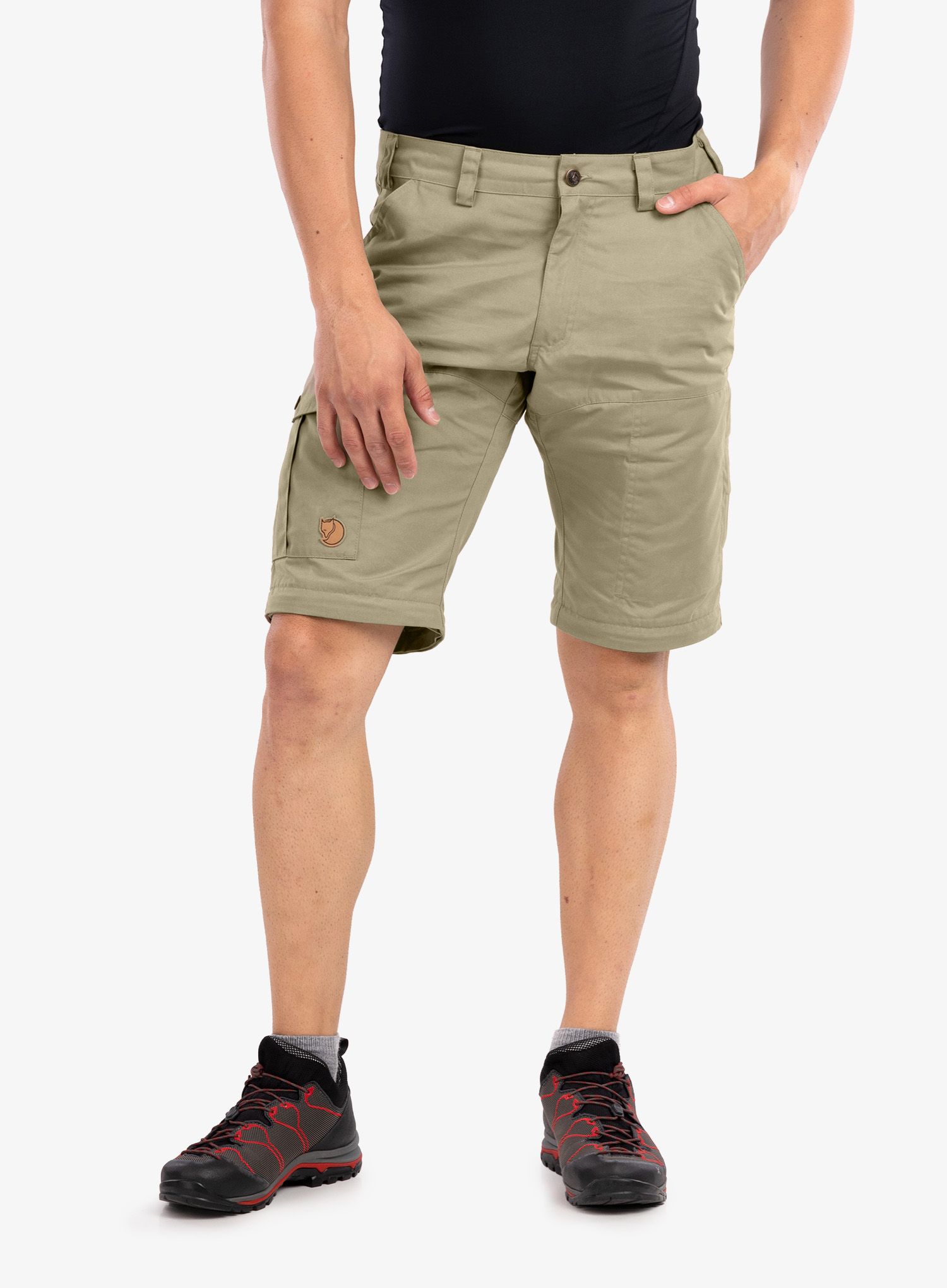 Turistické kalhoty Fjallraven Karl Pro Zip-off Trousers - savanna