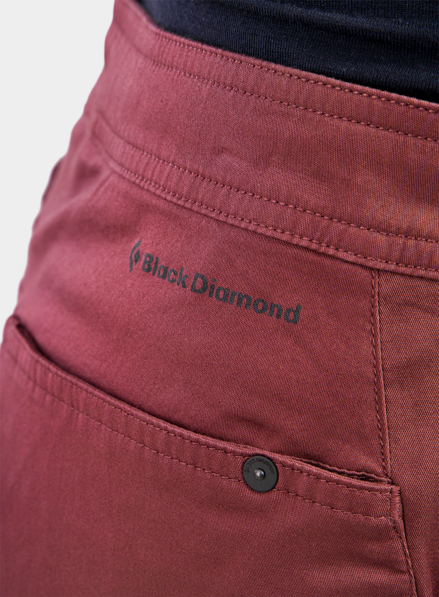 Lezecké kalhoty dámské Black Diamond Credo Pants - cherry wood