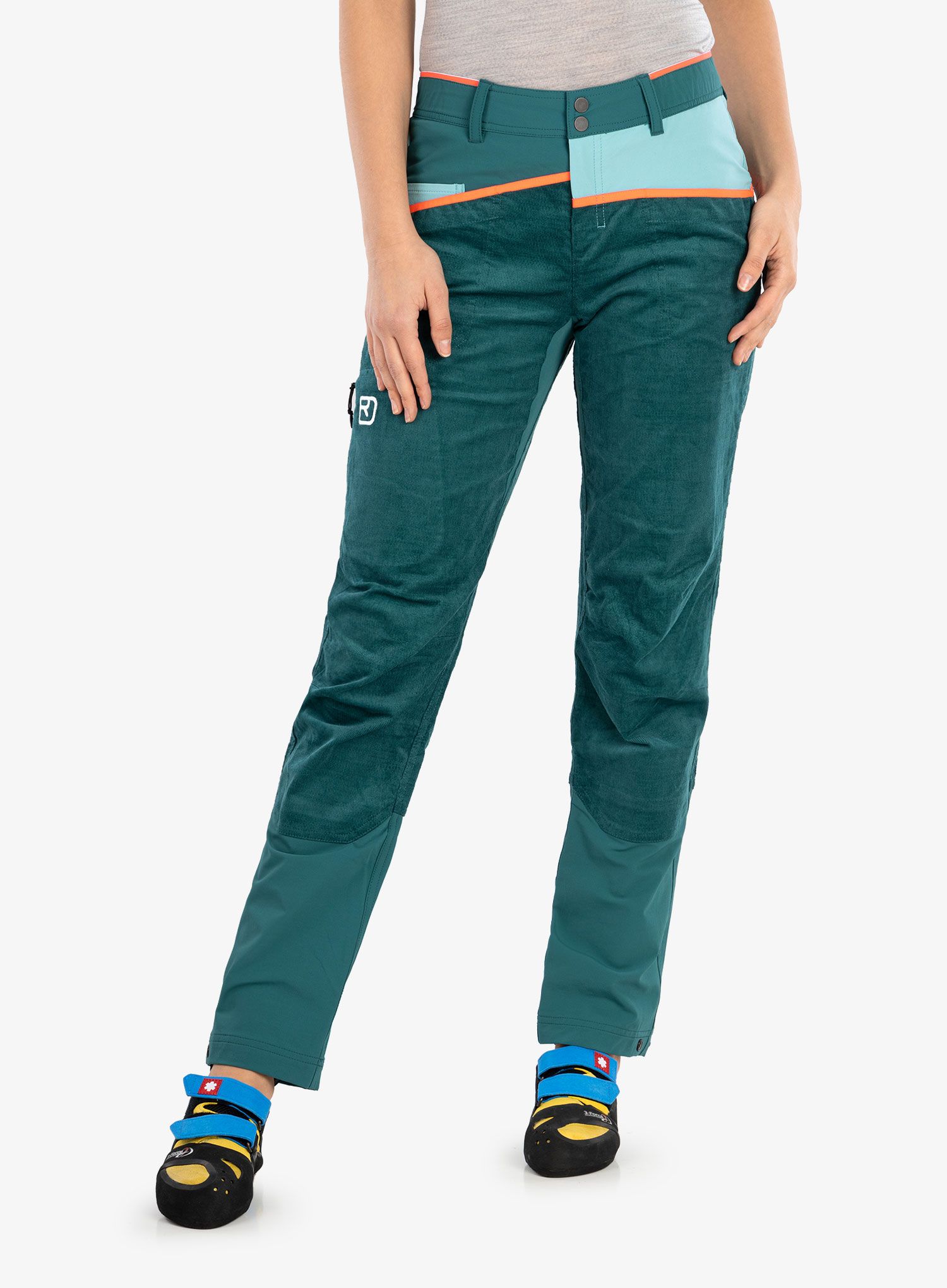 Dámské lezecké kalhoty Ortovox Casale Pants - green