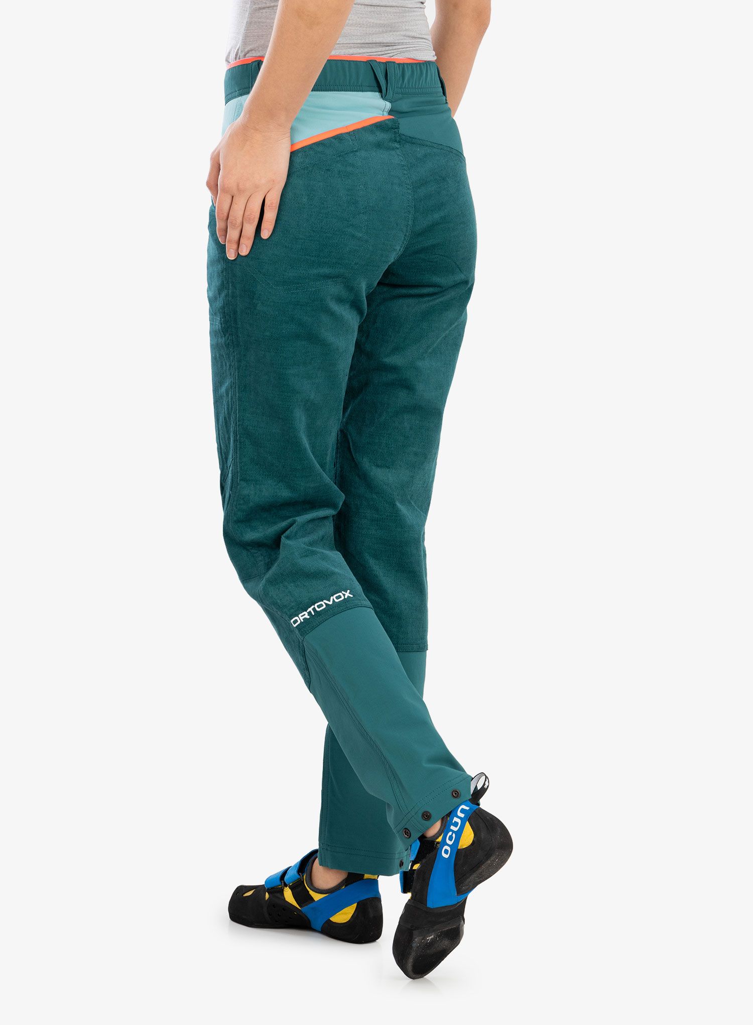 Dámské lezecké kalhoty Ortovox Casale Pants - green