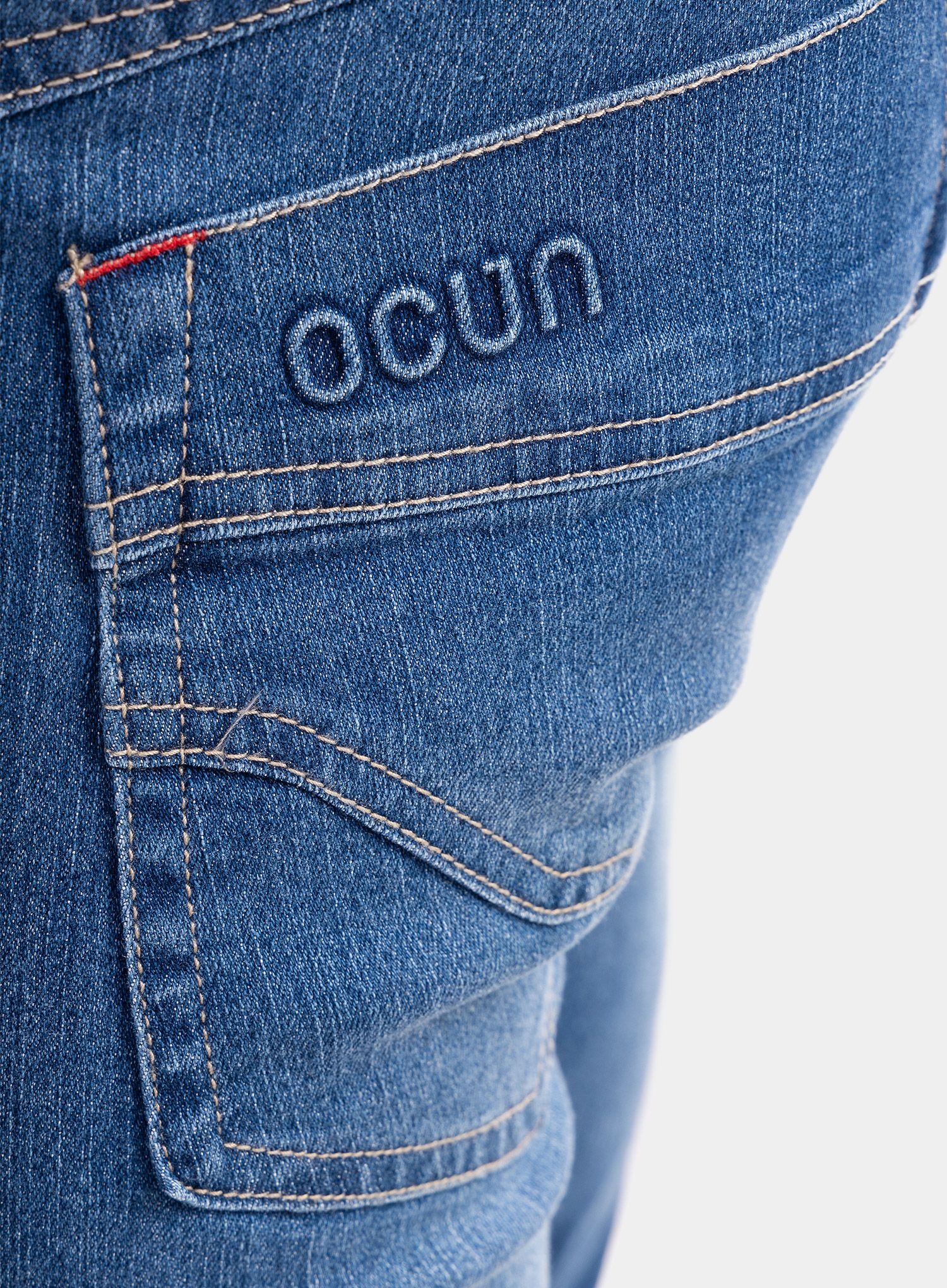 Lezecké kalhoty Ocun Hurrikan Jeans - middle blue
