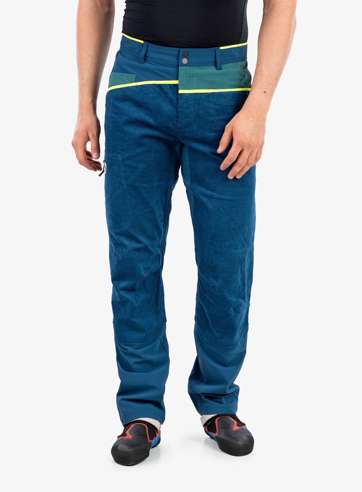 Lezecké kalhoty Ortovox Casale Pants - petrol blue