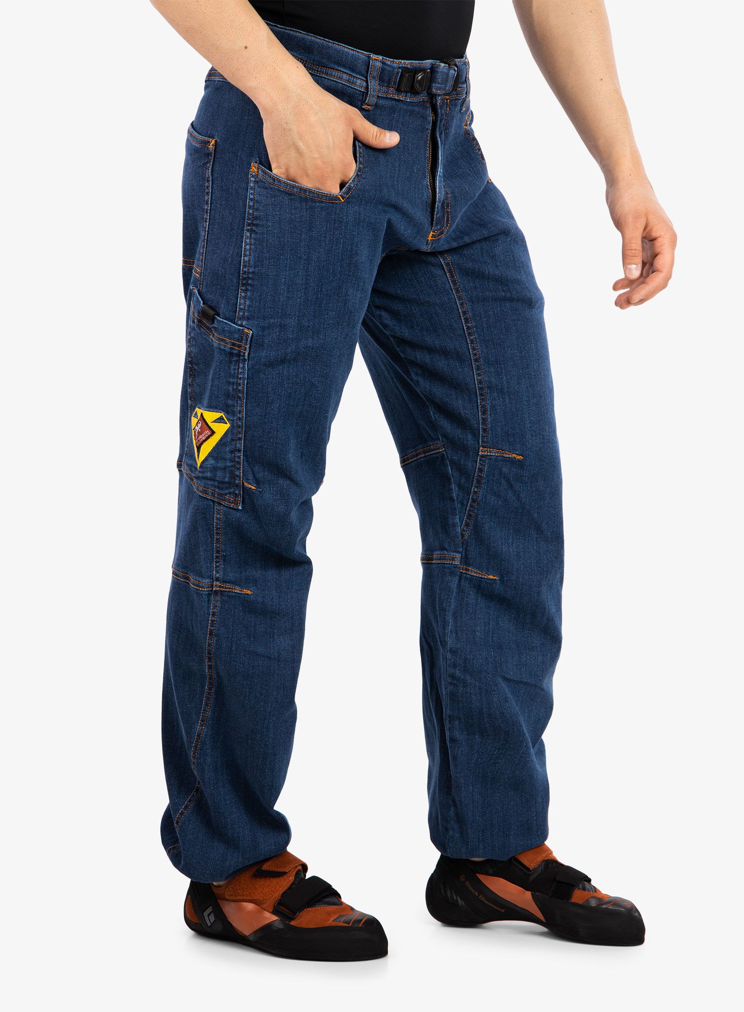 Lezecké kalhoty ProRock Poema Roca New - dark blue jeans